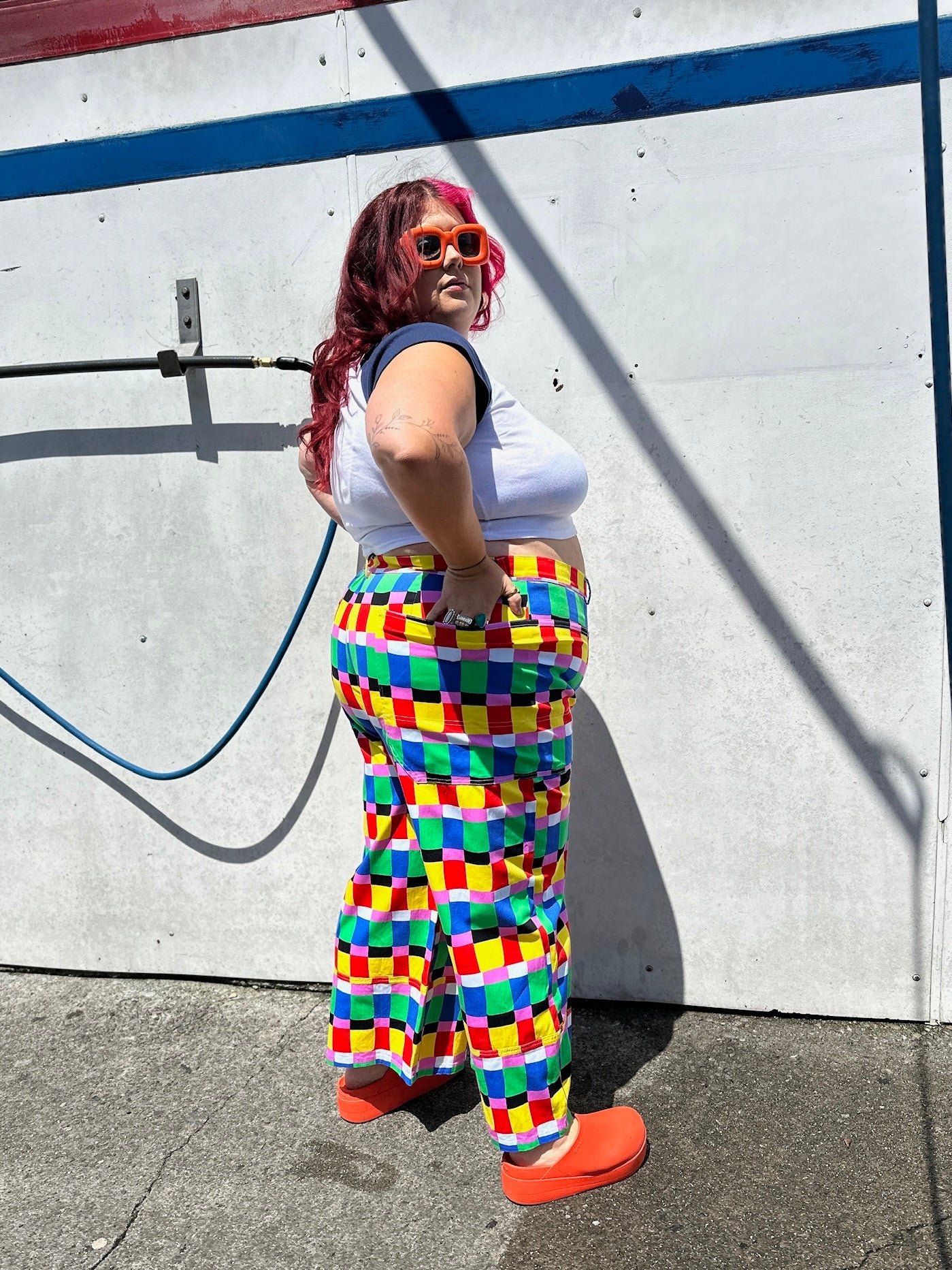 Skater Pant Candy Weave