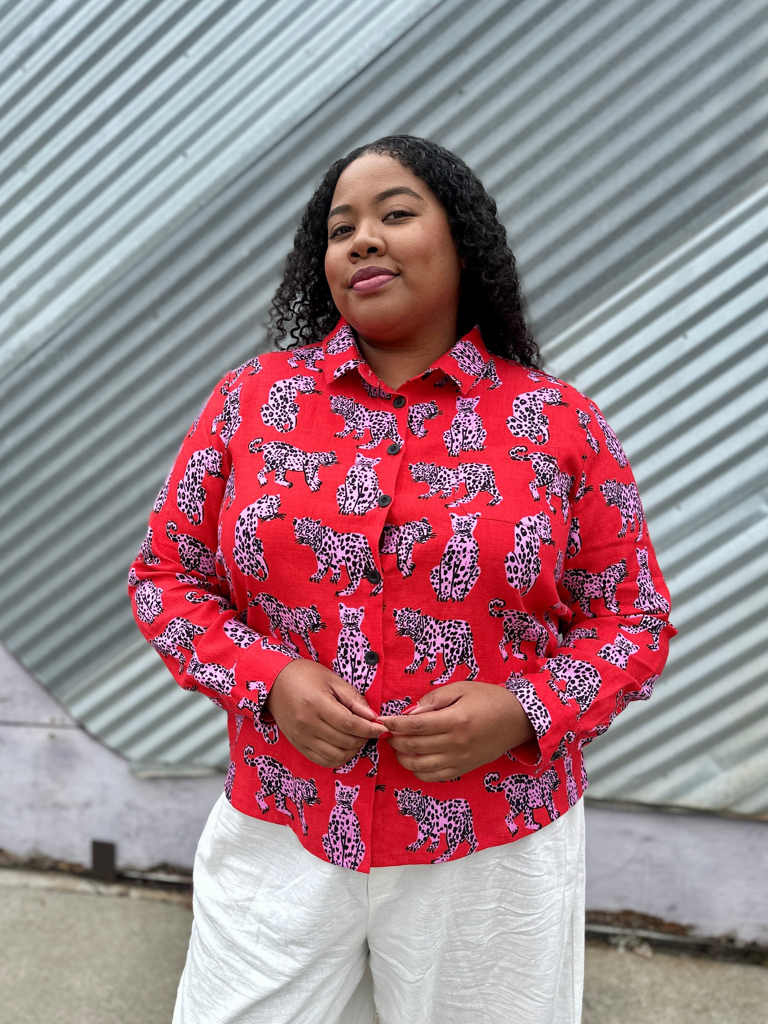 Classic Button Down Sondler Cat