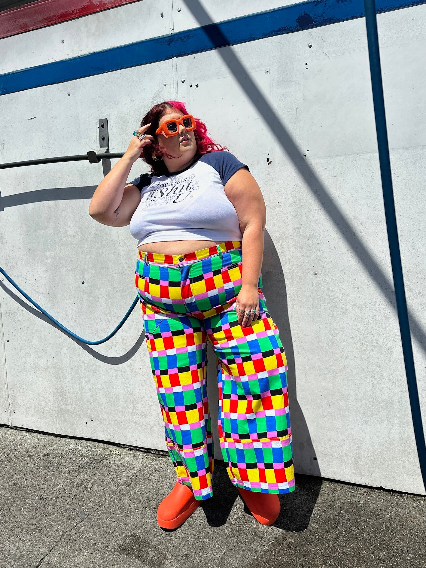 Skater Pant Candy Weave