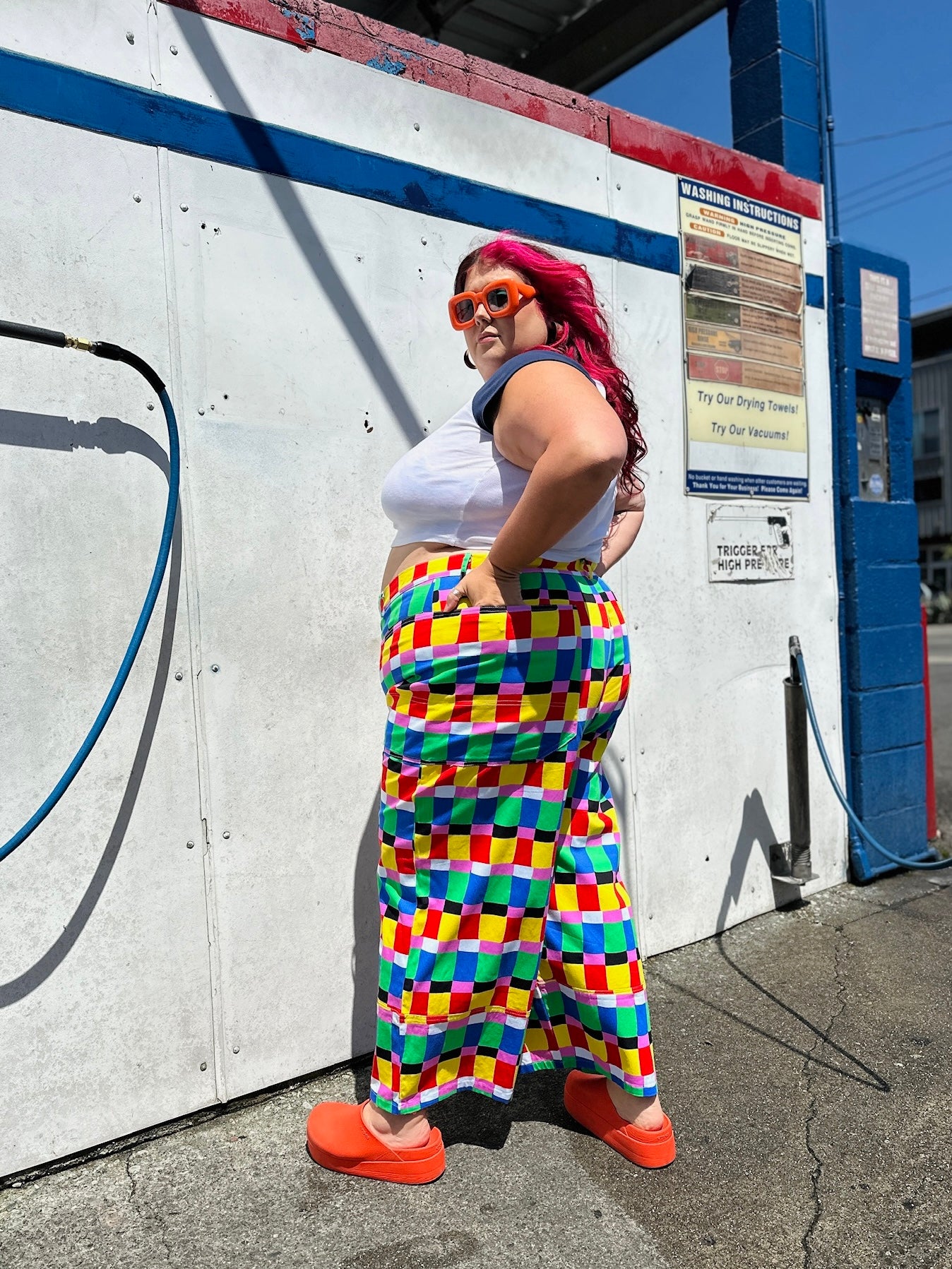 Skater Pant Candy Weave