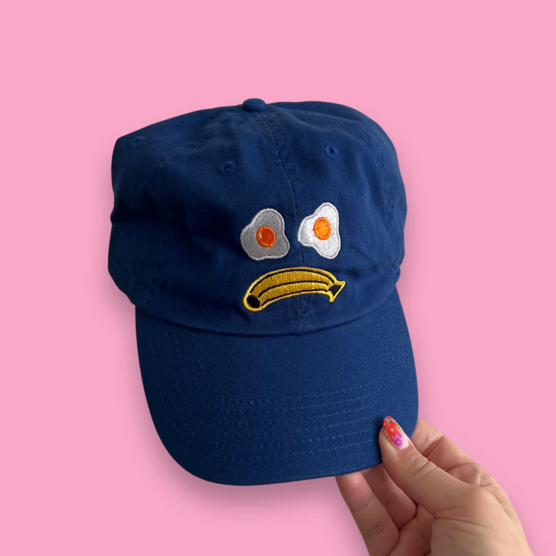 Sad Egg Face Hat