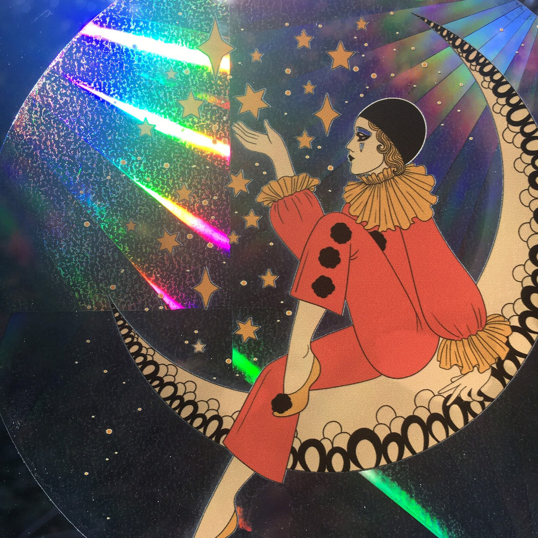Pierrot Clown Suncatcher