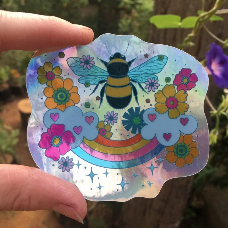 Bee Magic Garden Sticker