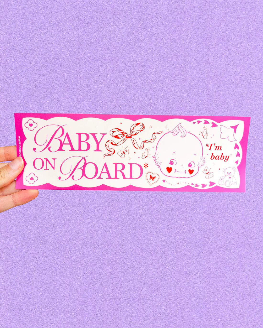 I’m Baby Bumper Sticker
