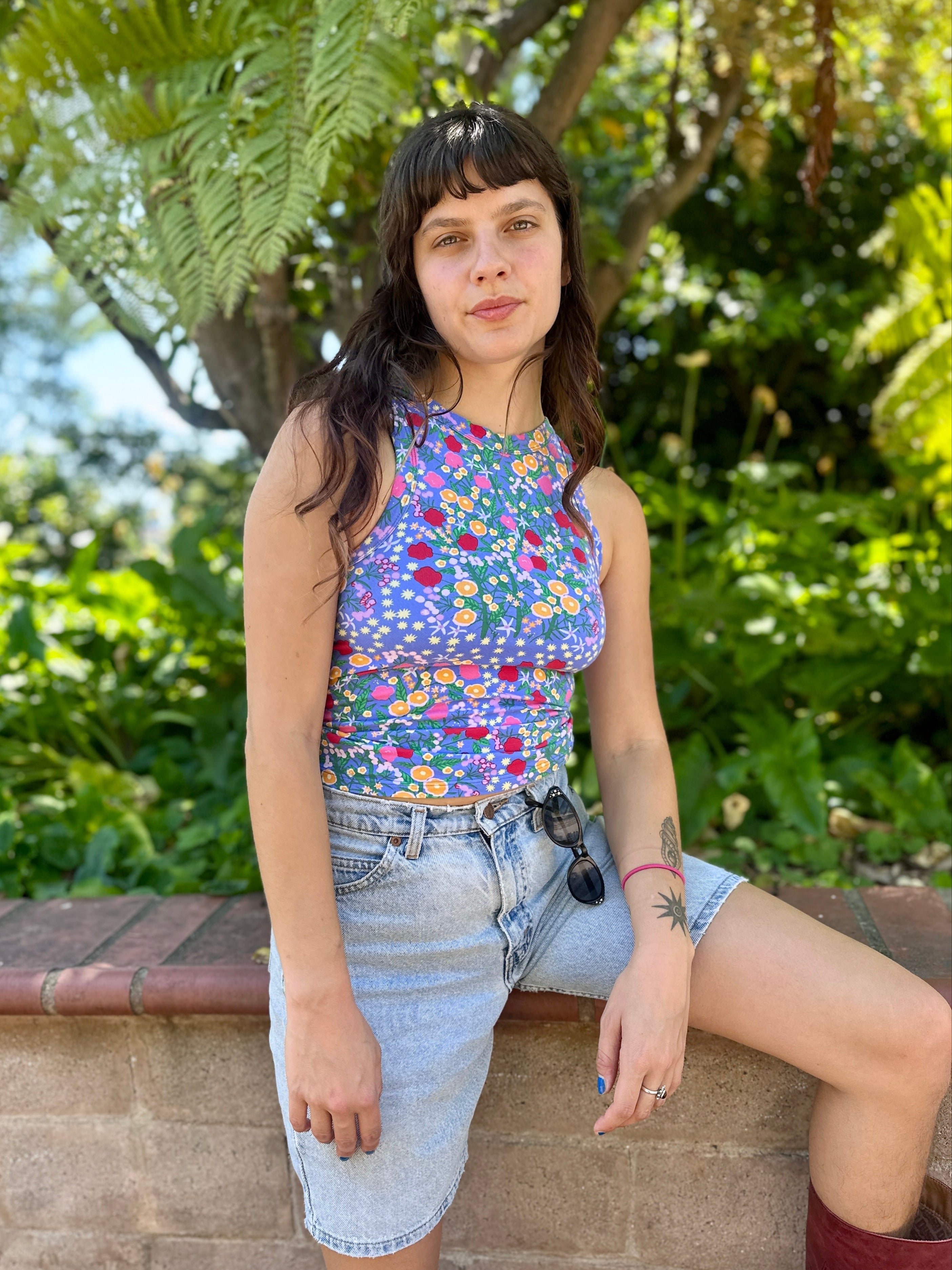 Racerback Tank Super Bloom