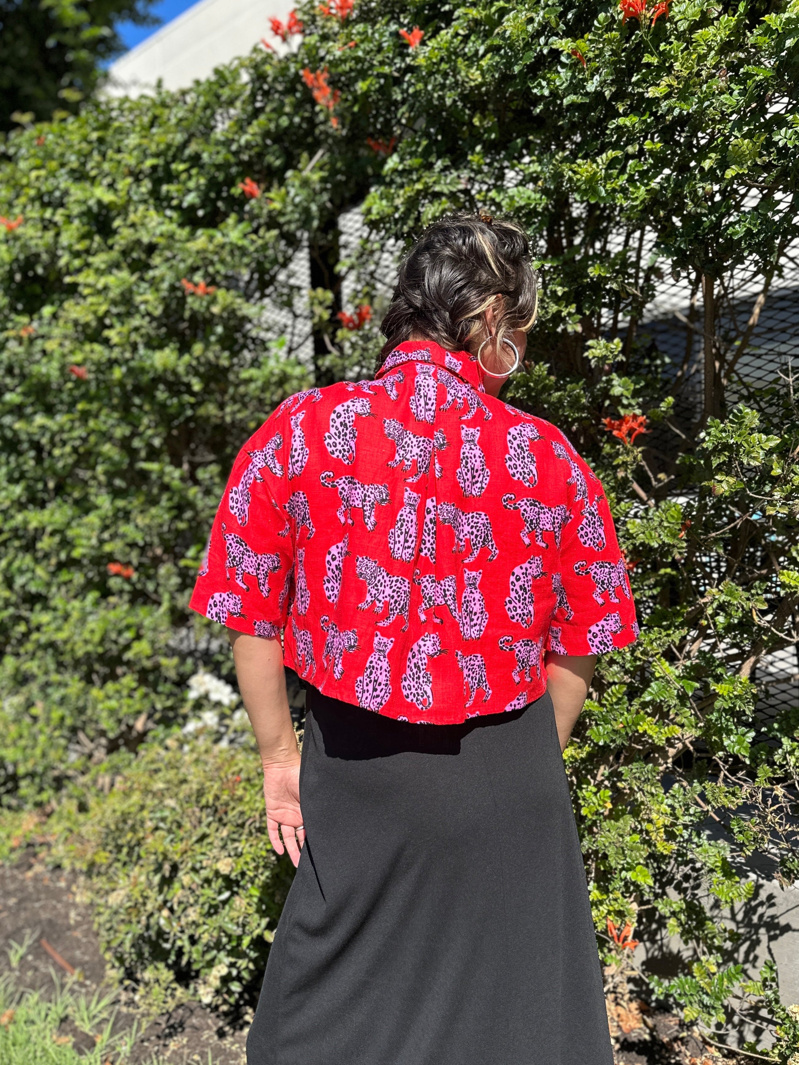 Linen Olivia Top Sondler Cat