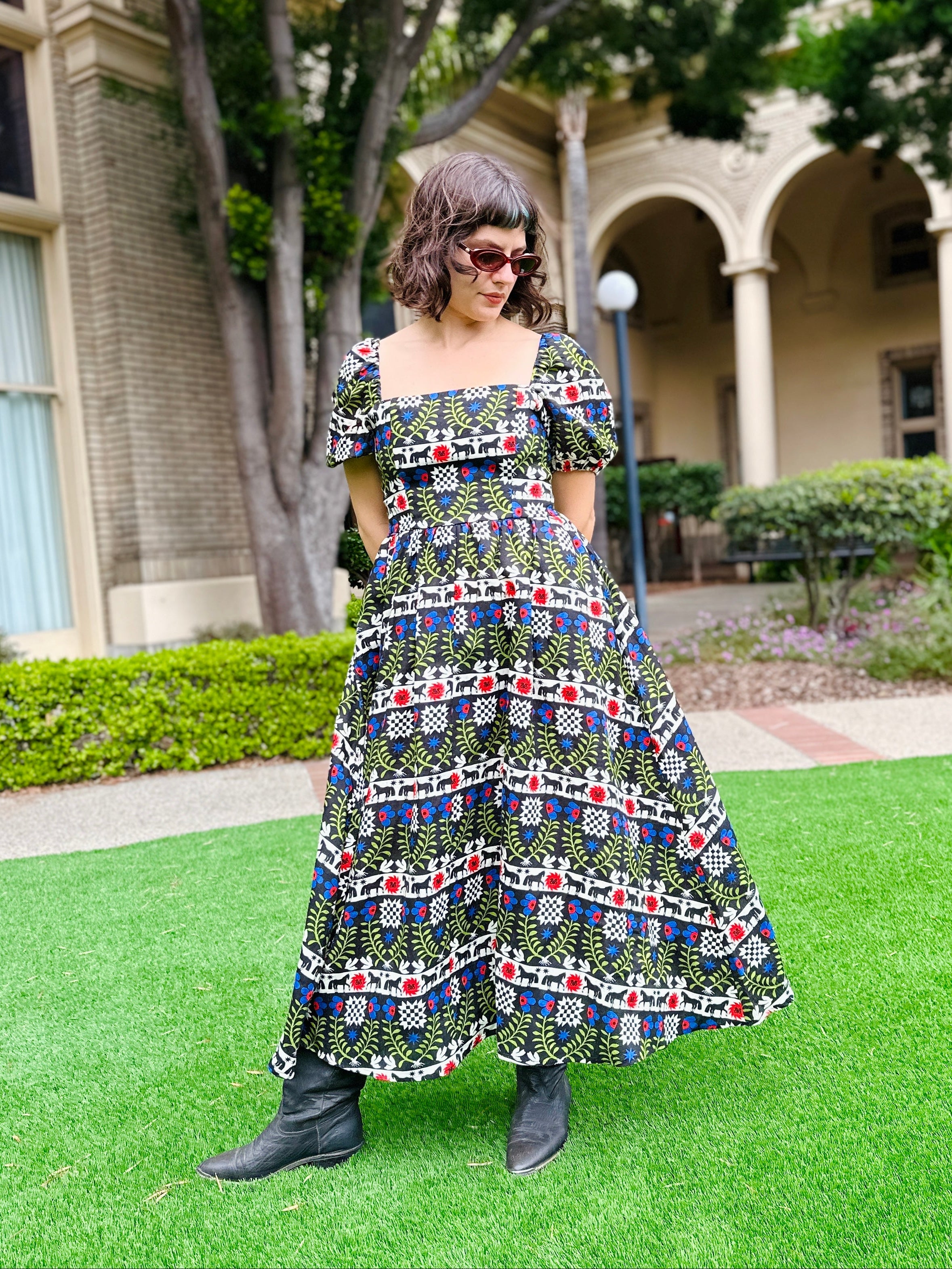 Linen Princess Dress The Guardians XS / The Guardians Linen Princess Dress The Guardians XS / The Guardians