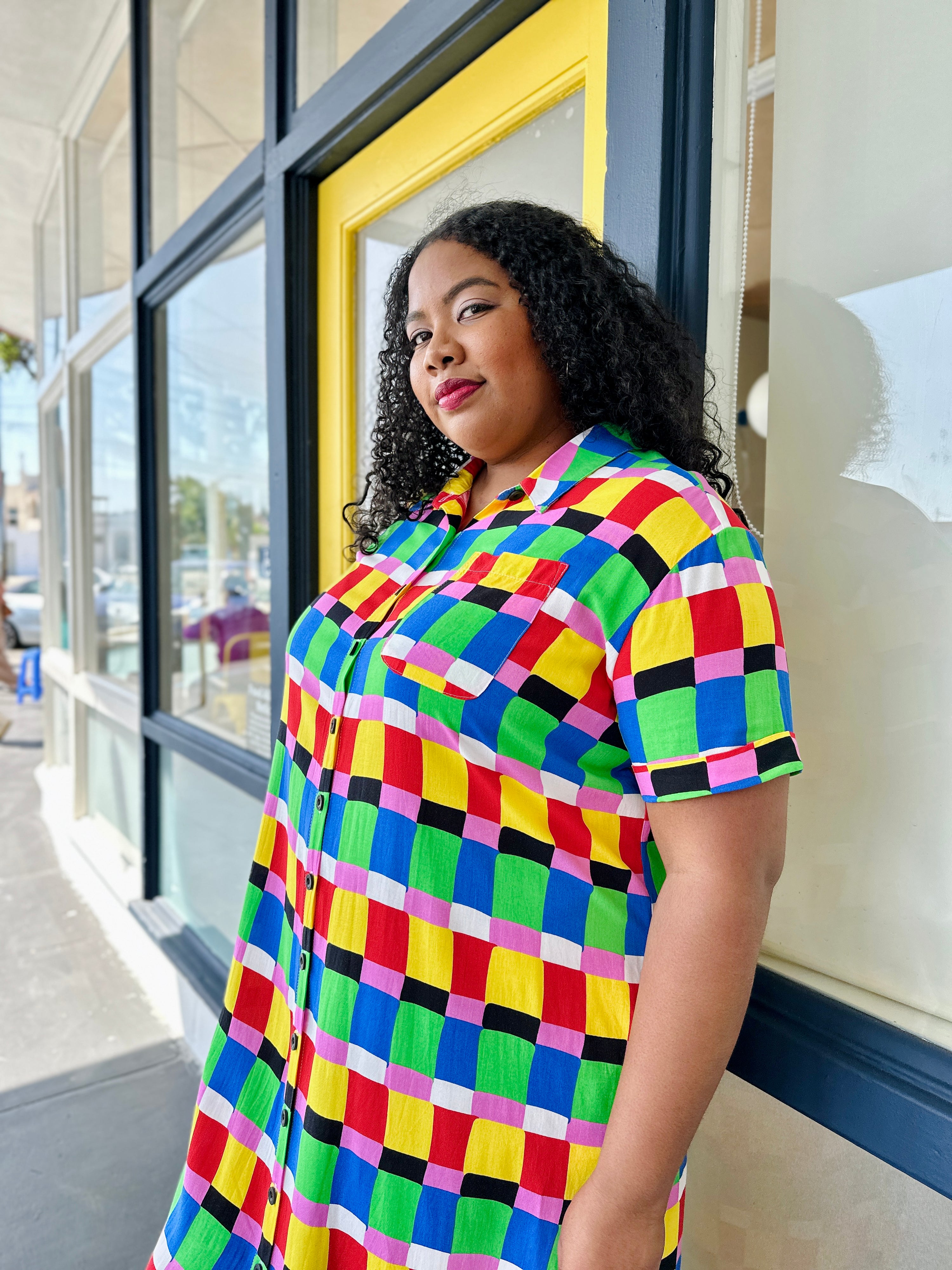 The River Dress Candy Weave