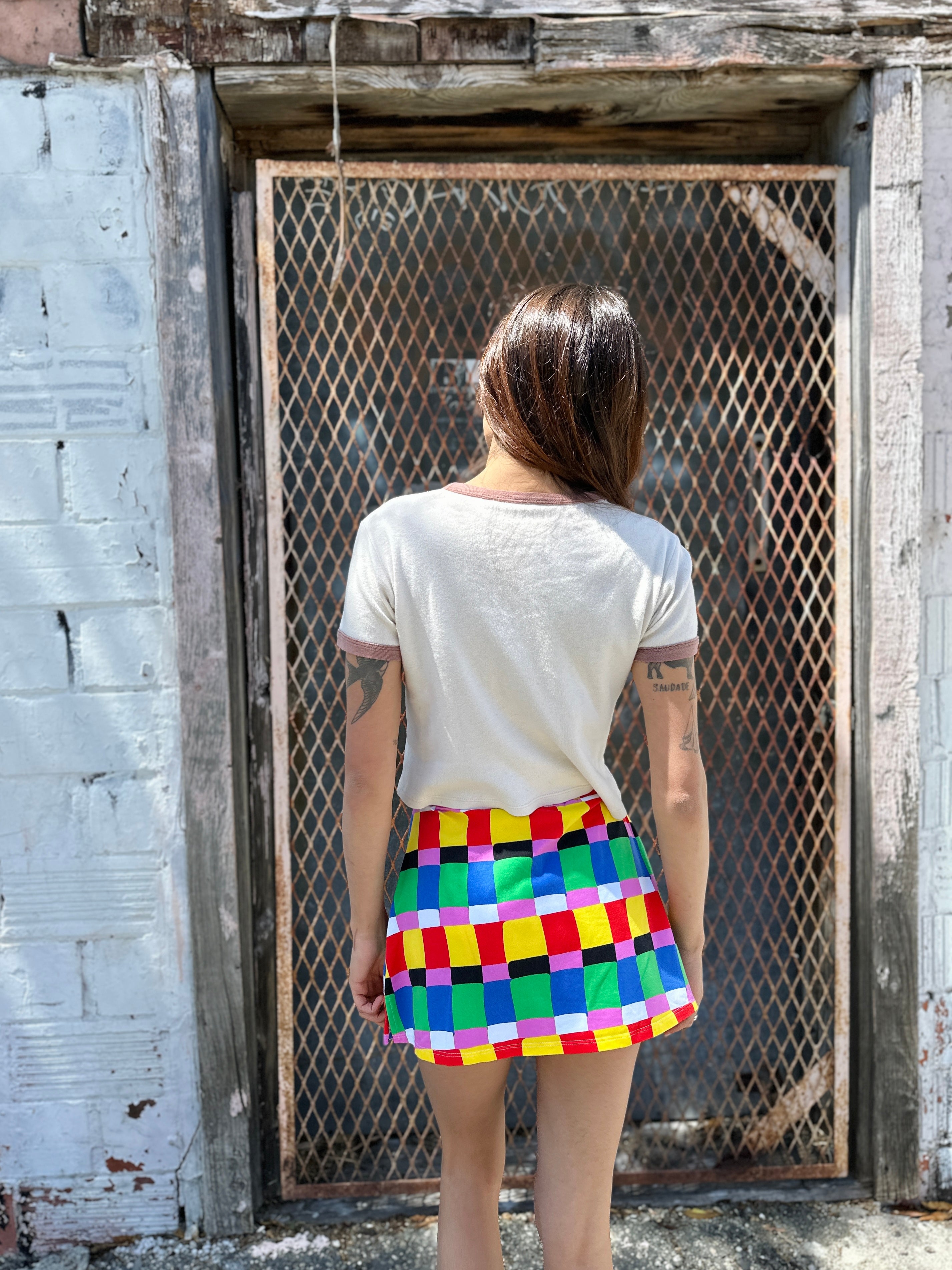 Cheeky Skort Candy Weave