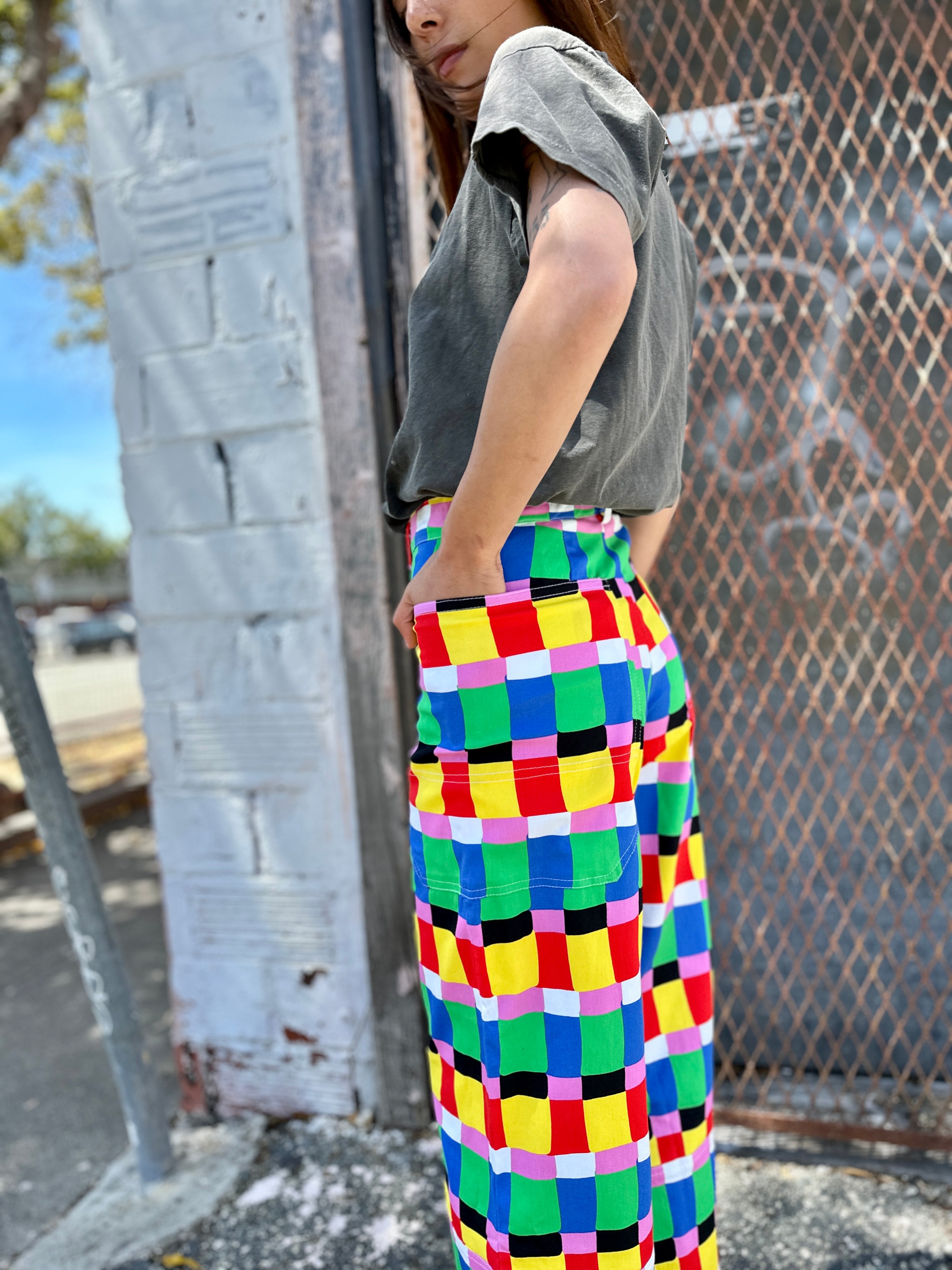 Skater Pant Candy Weave