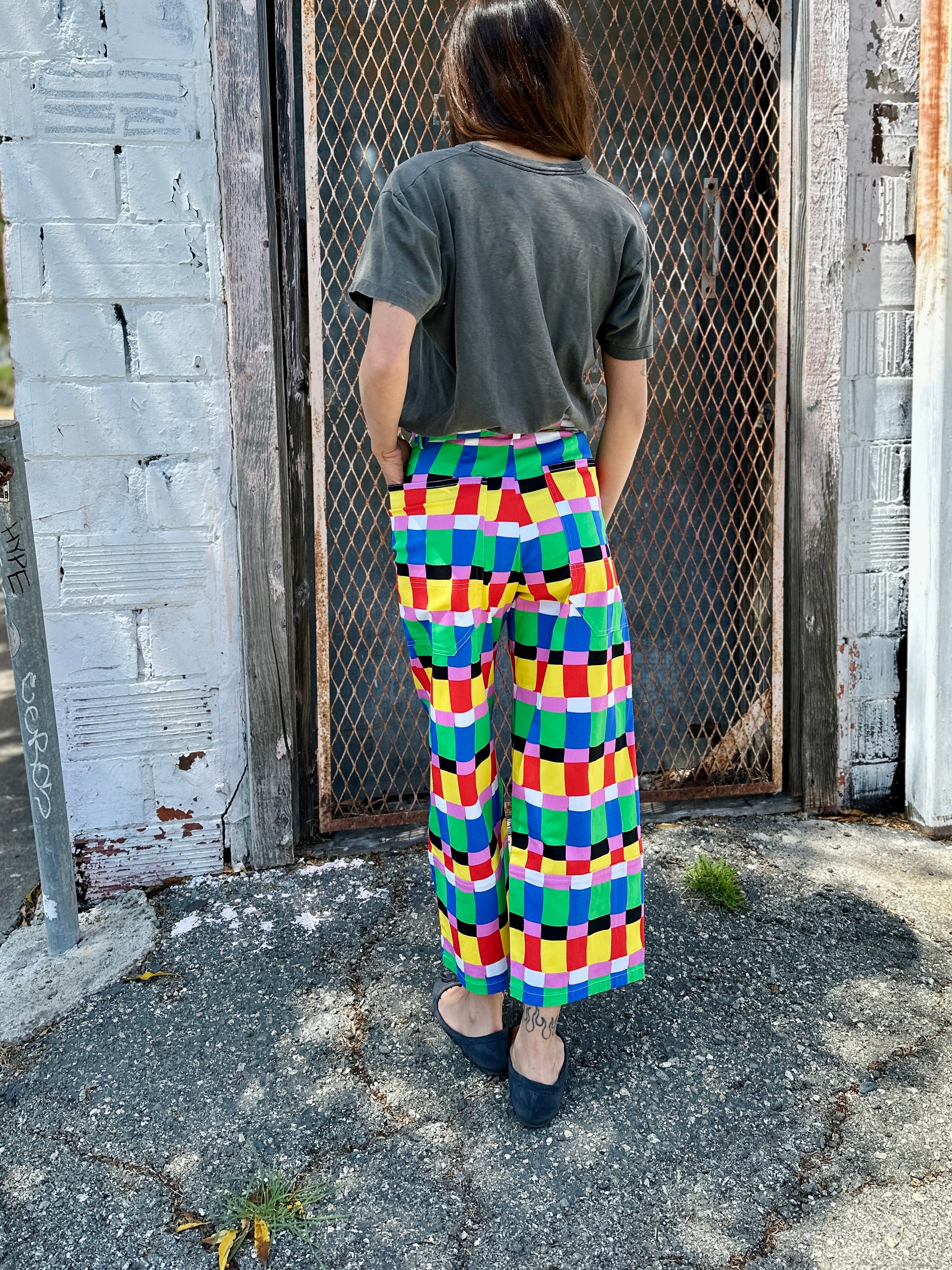 Skater Pant Candy Weave