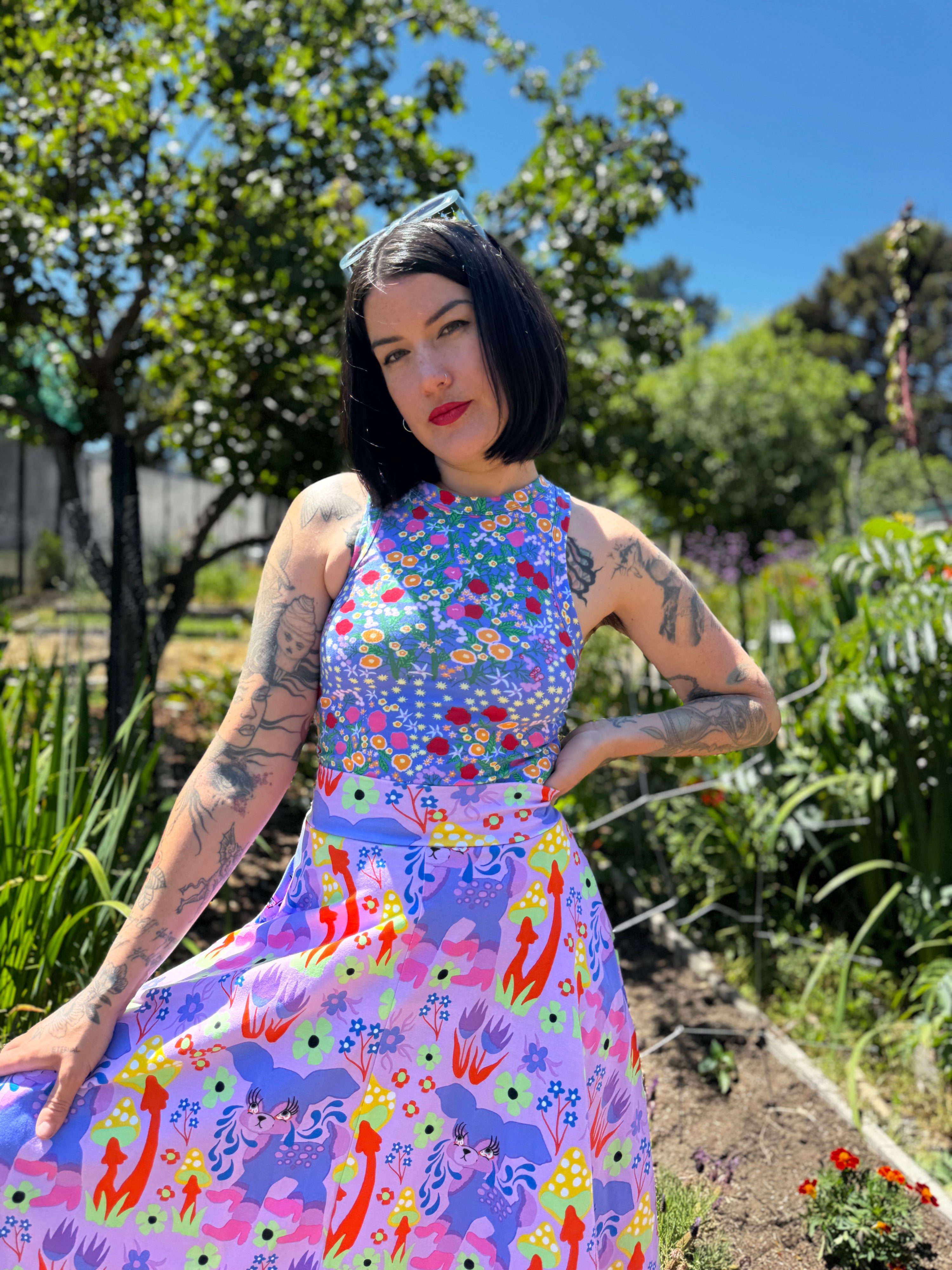 Racerback Tank Super Bloom