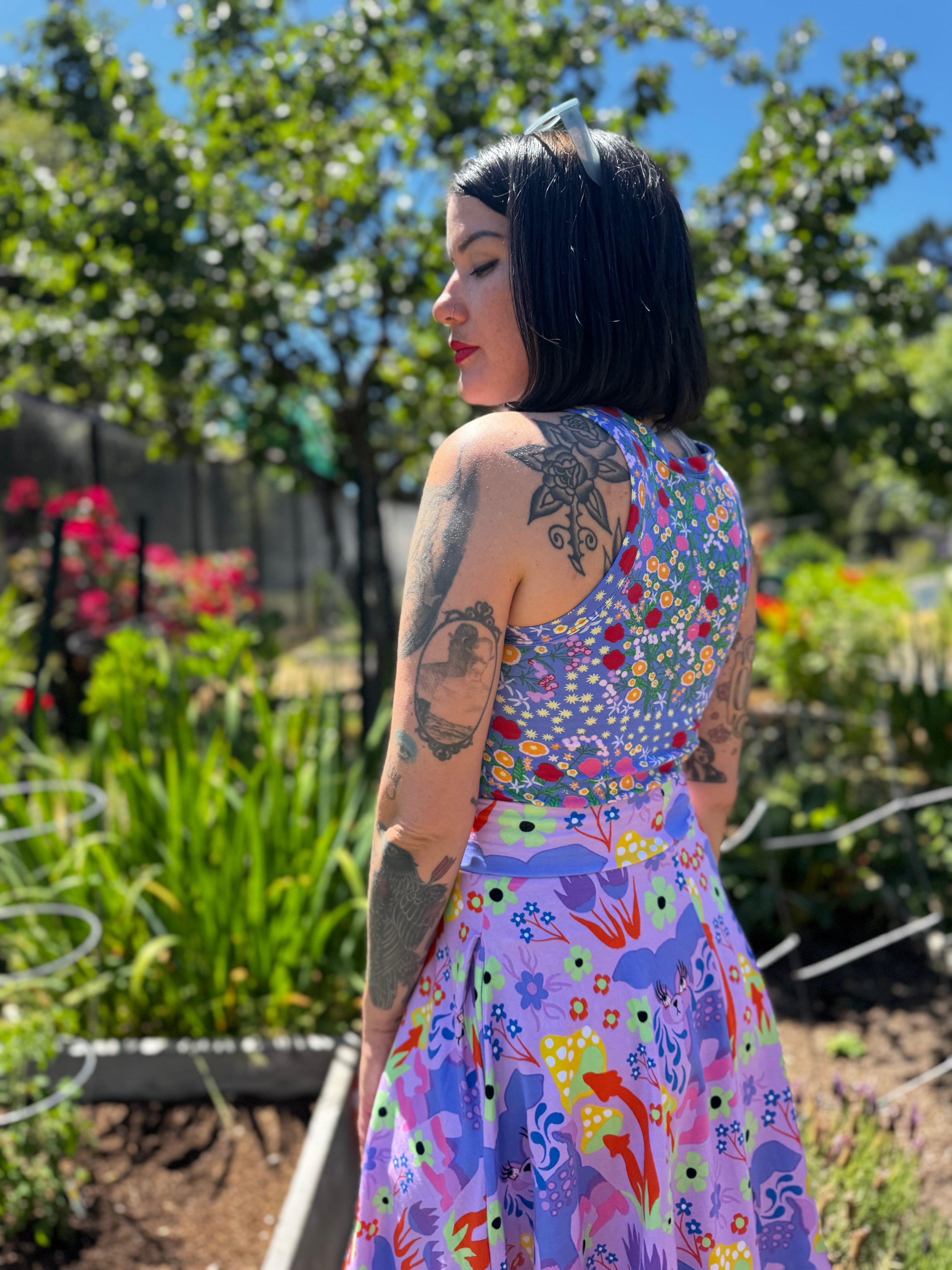 Racerback Tank Super Bloom