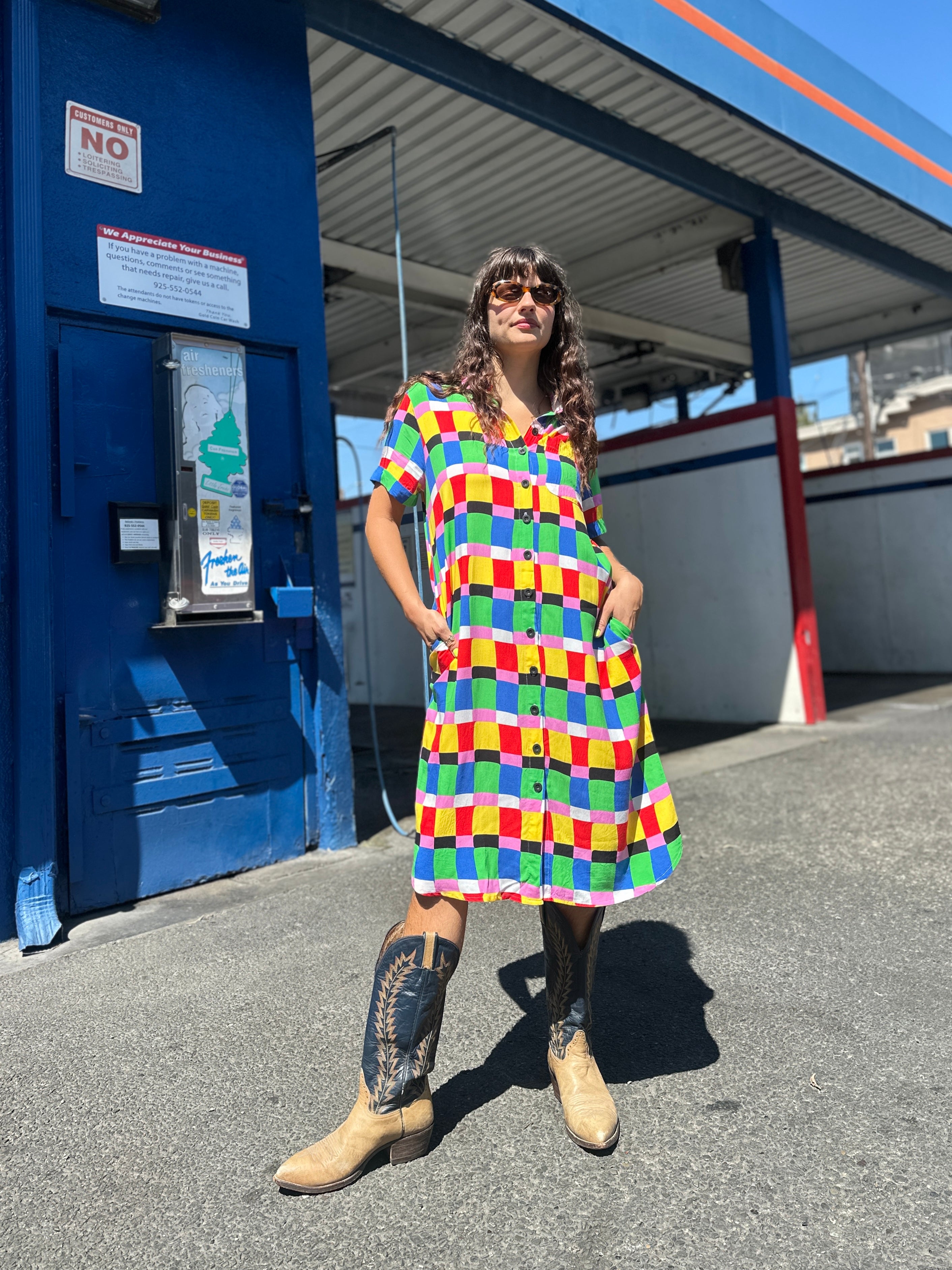 The River Dress Candy Weave