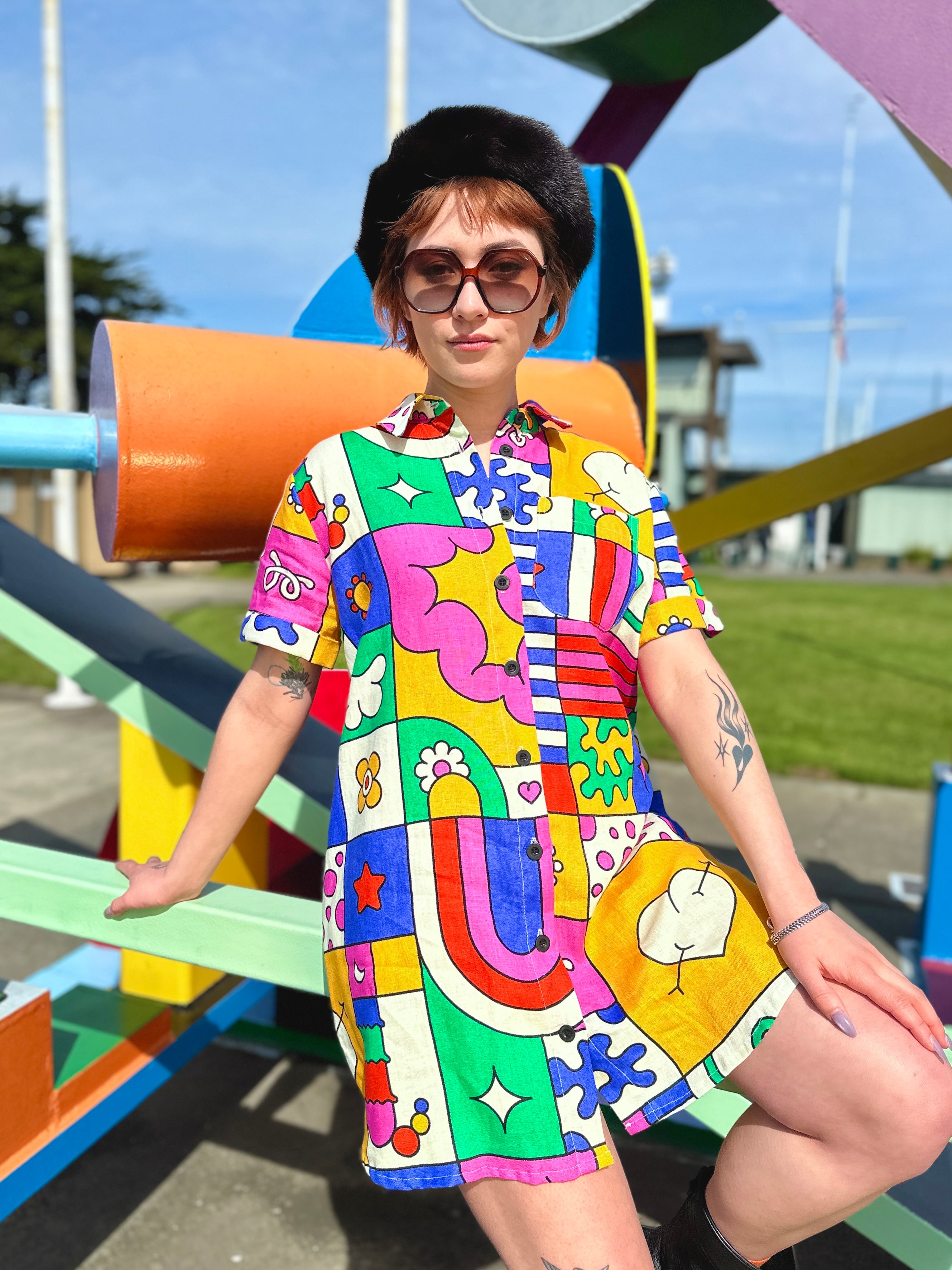Linen Shirt Dress Wormiverse