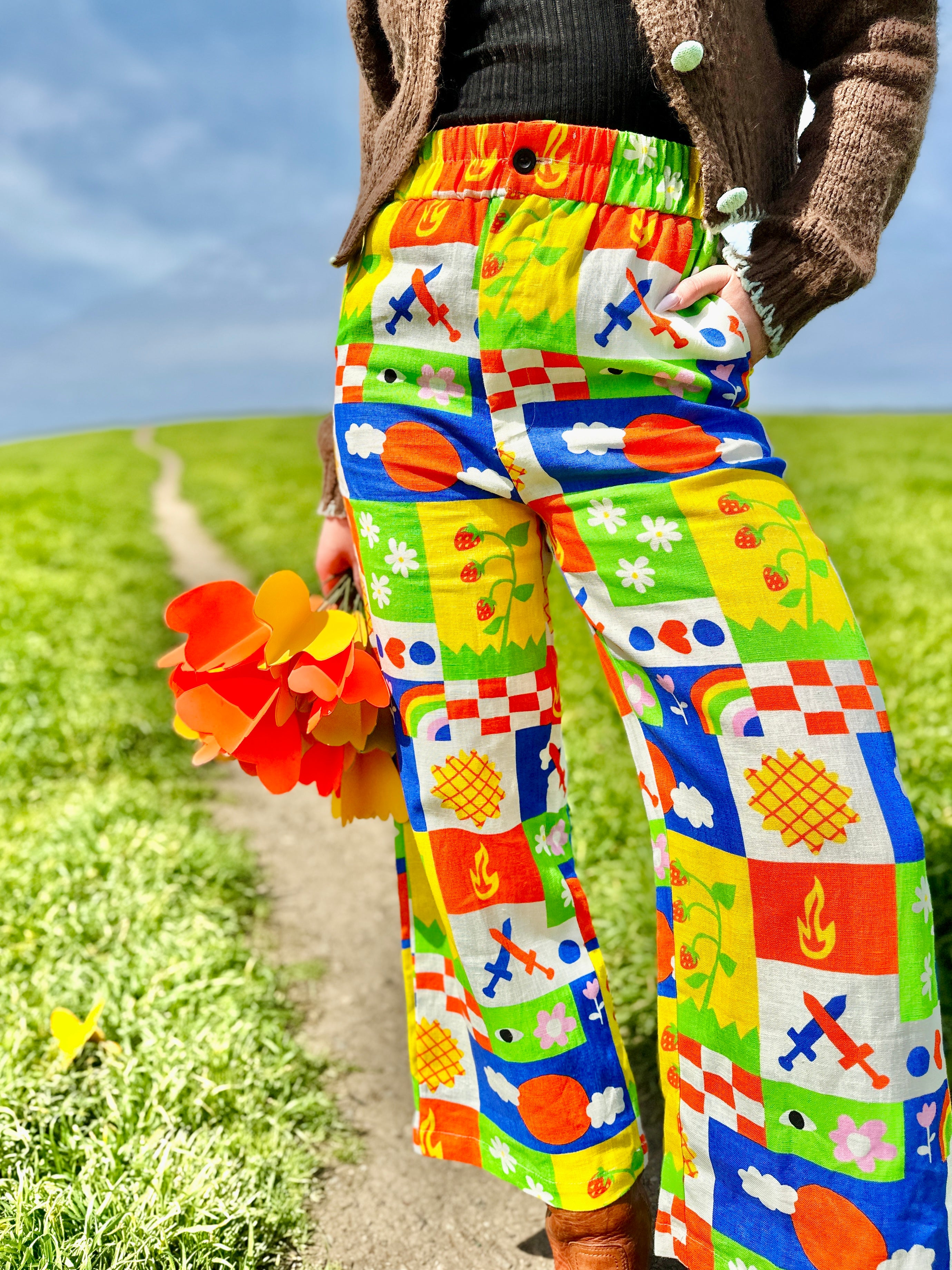 Linen Catalina Pant Gentilhomme