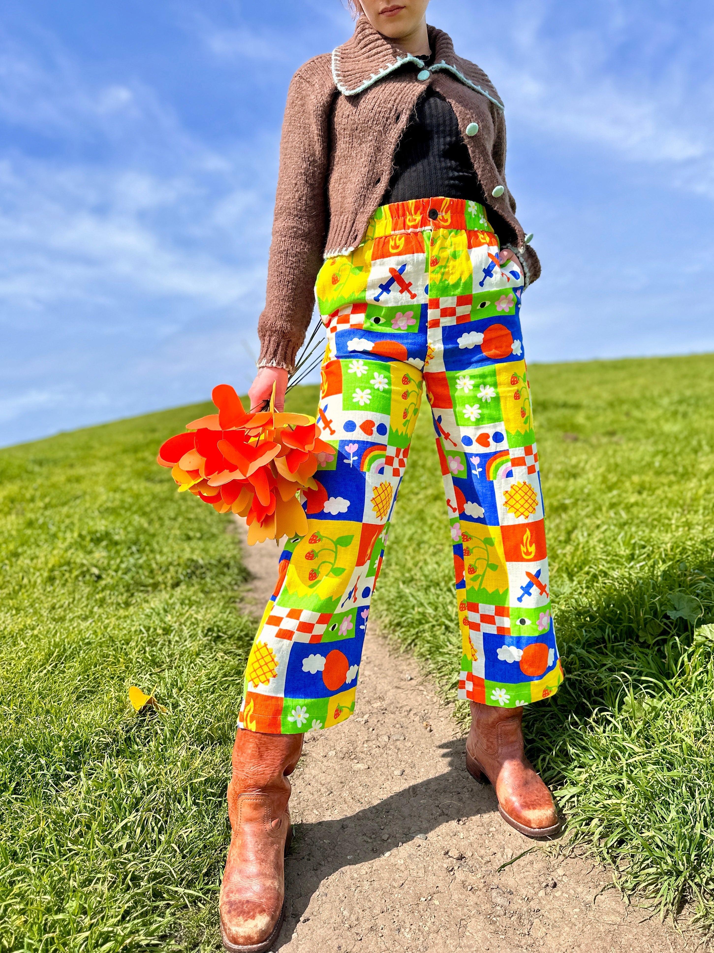 Linen Catalina Pant Gentilhomme