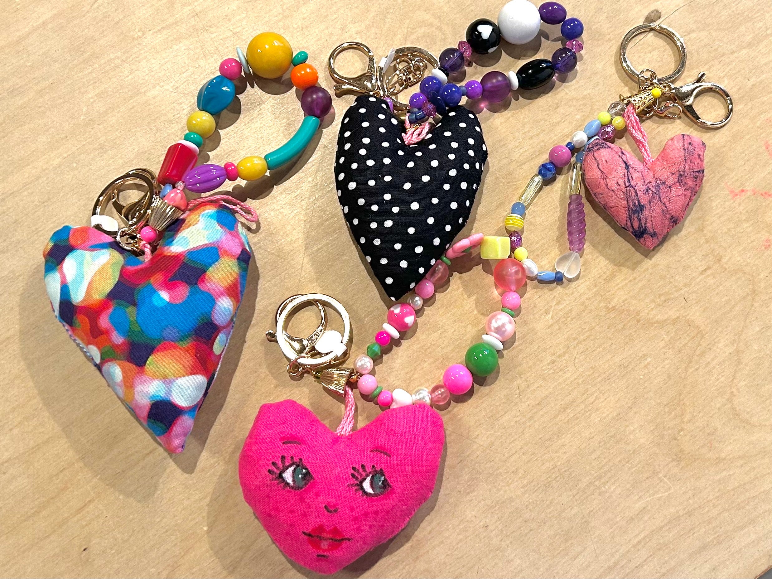 Angel Cake bag charm