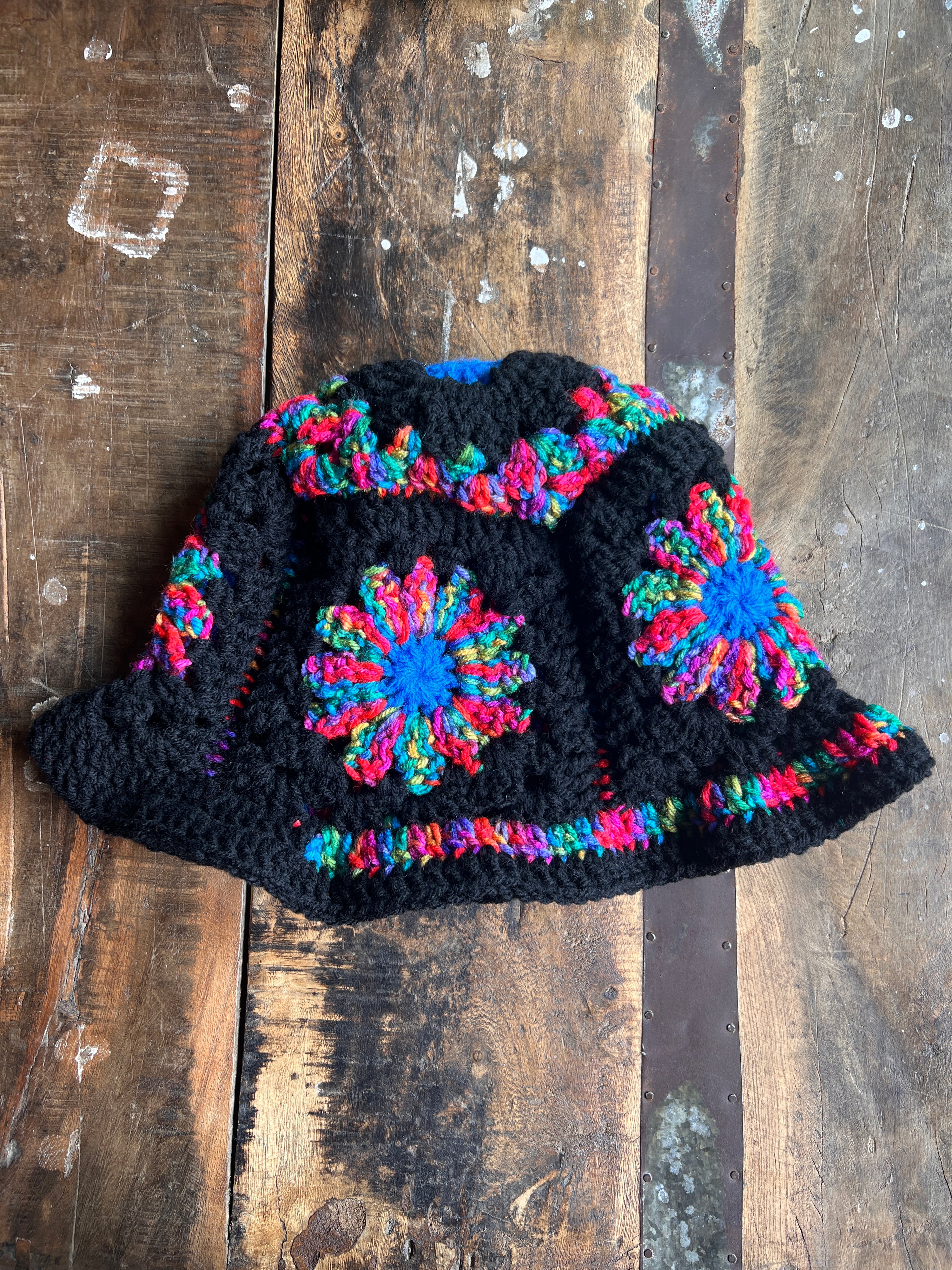 Bev Made Crochet Bucket hat/ color