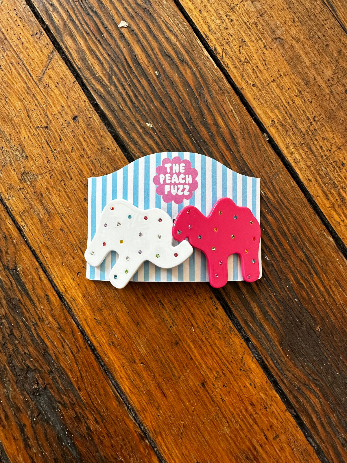 Animal Cracker Hair Clip Set
