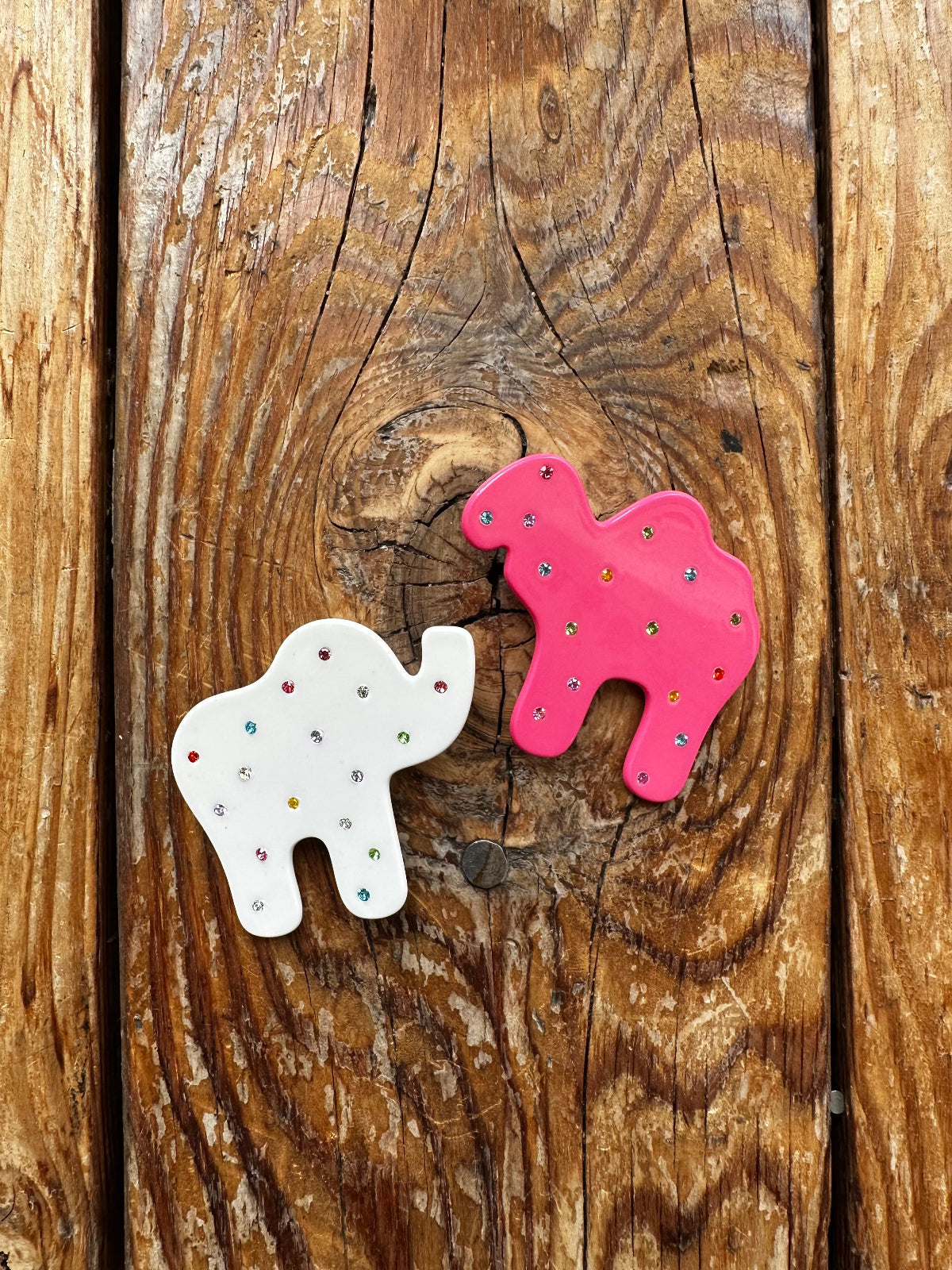 Animal Cracker Hair Clip Set