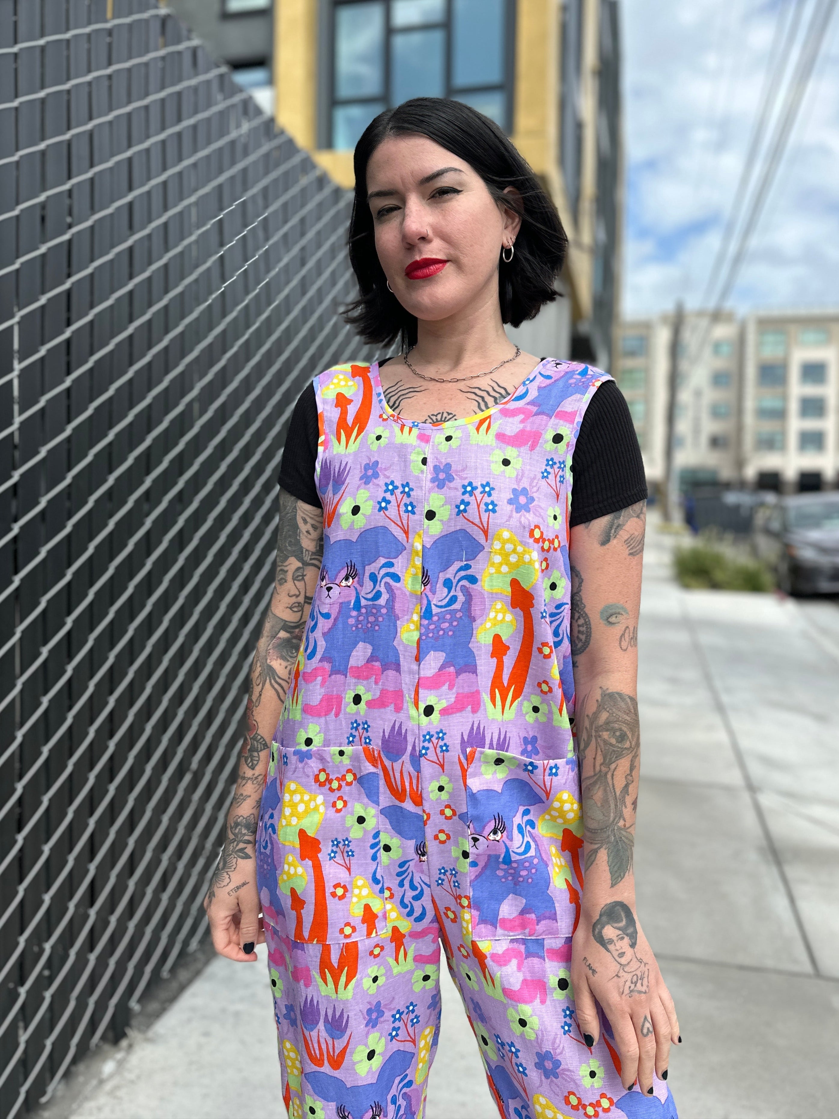 Linen Garden Suit Cry Baby