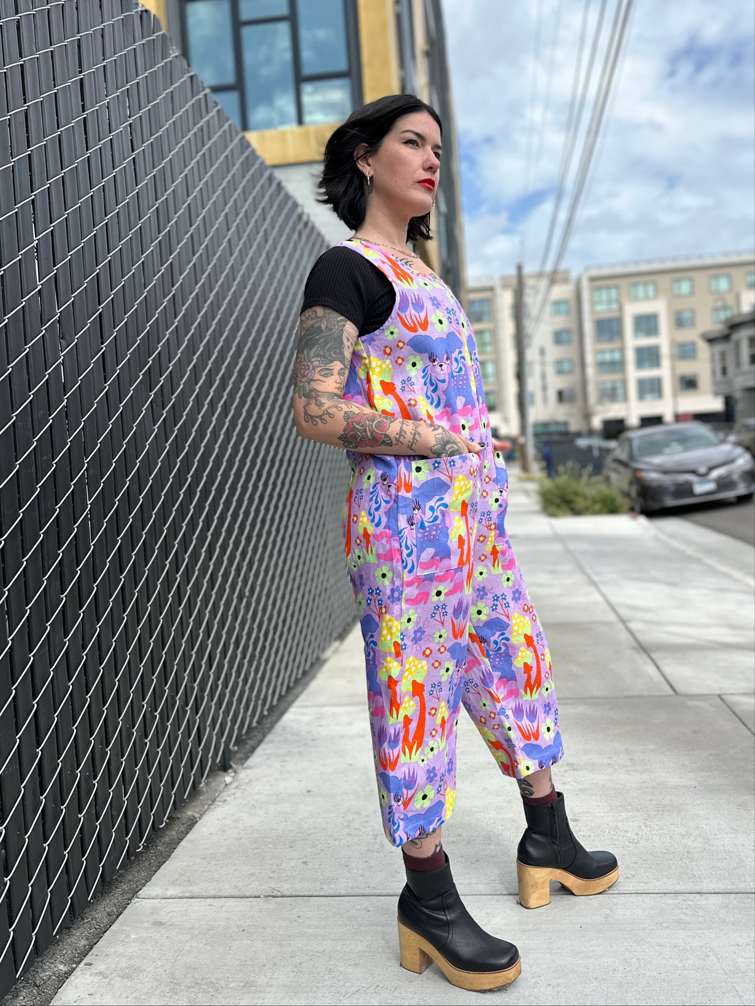 Linen Garden Suit Cry Baby