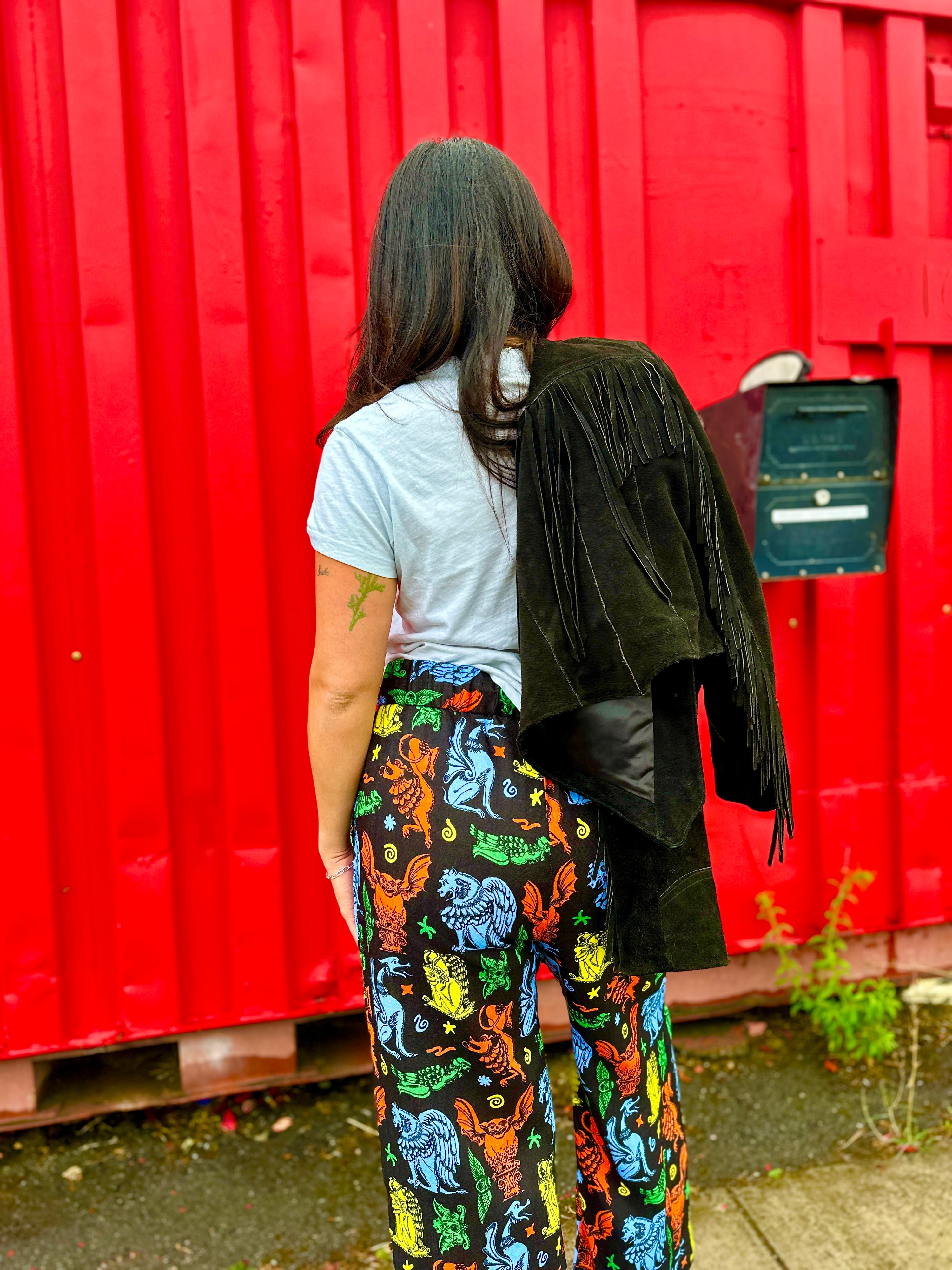 Linen Catalina Pant Gargoyles