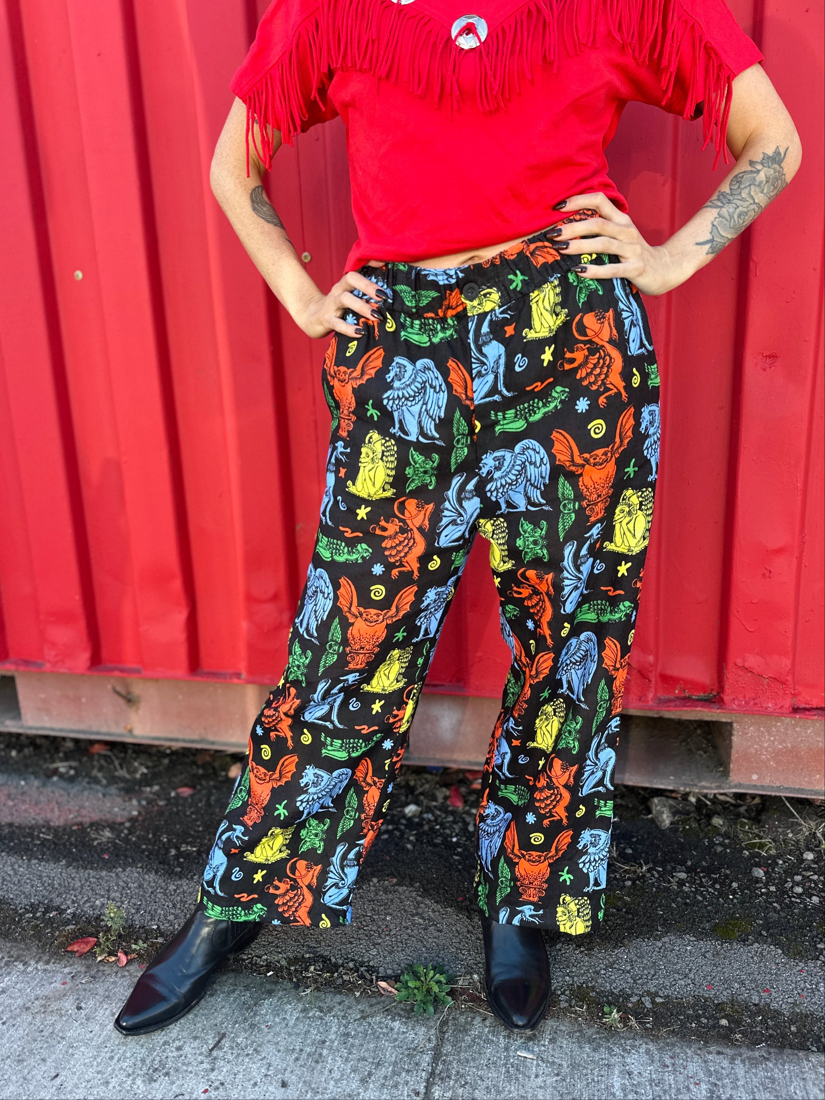 Linen Catalina Pant Gargoyles