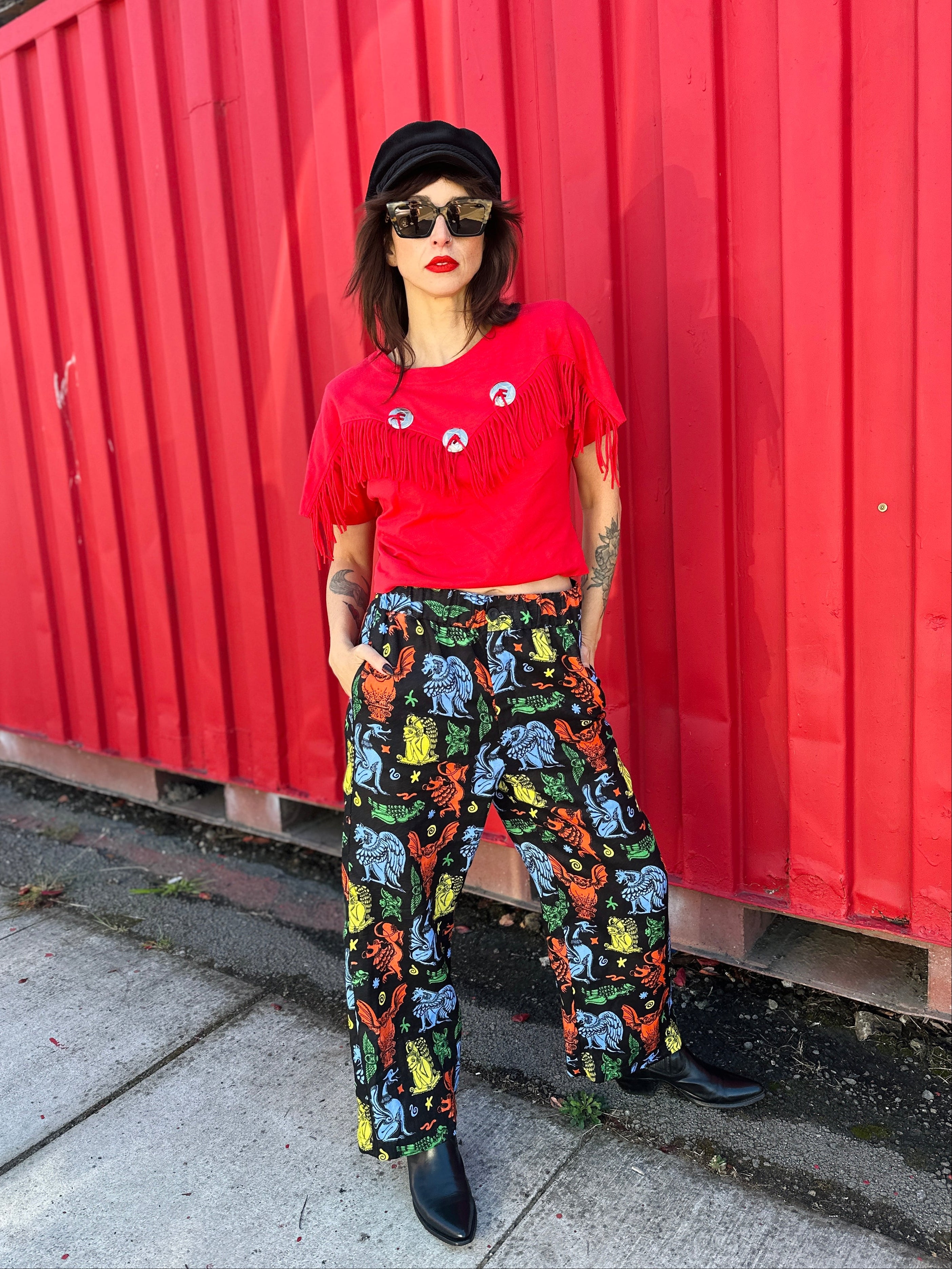 Linen Catalina Pant Gargoyles