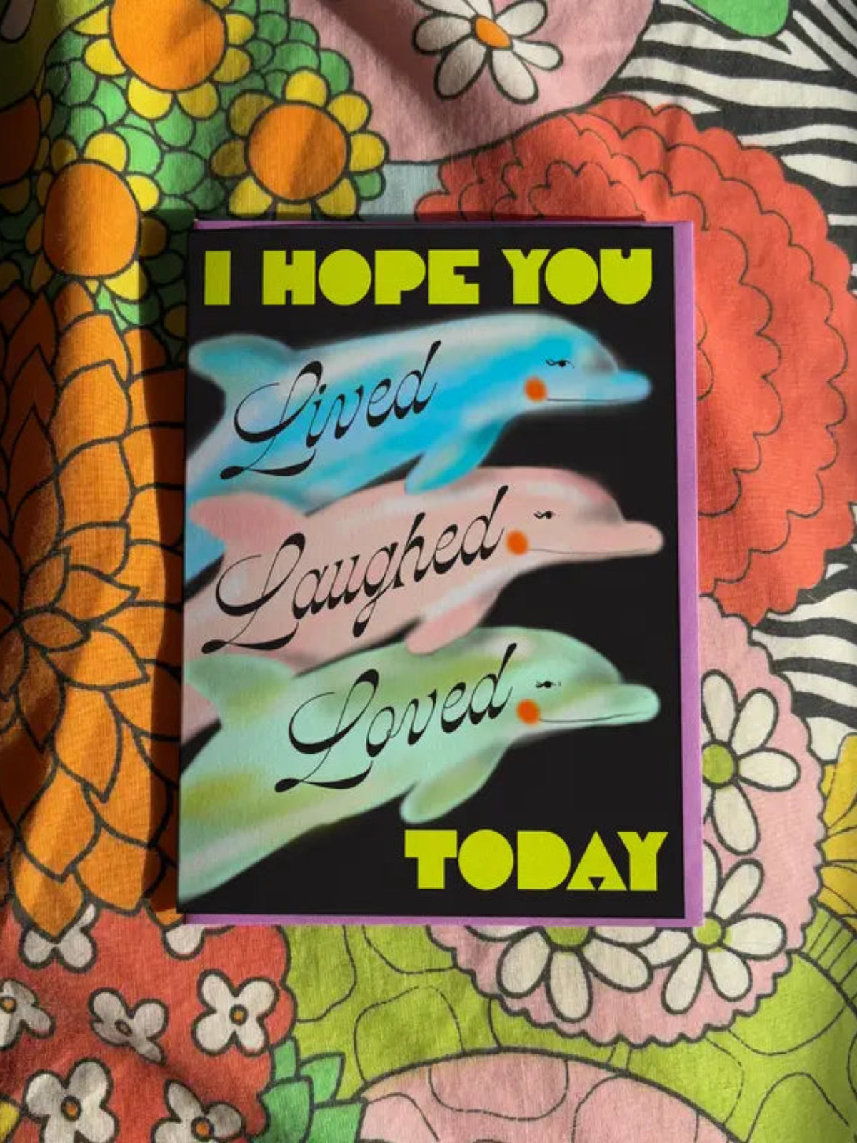Lived Laughed Loved Card