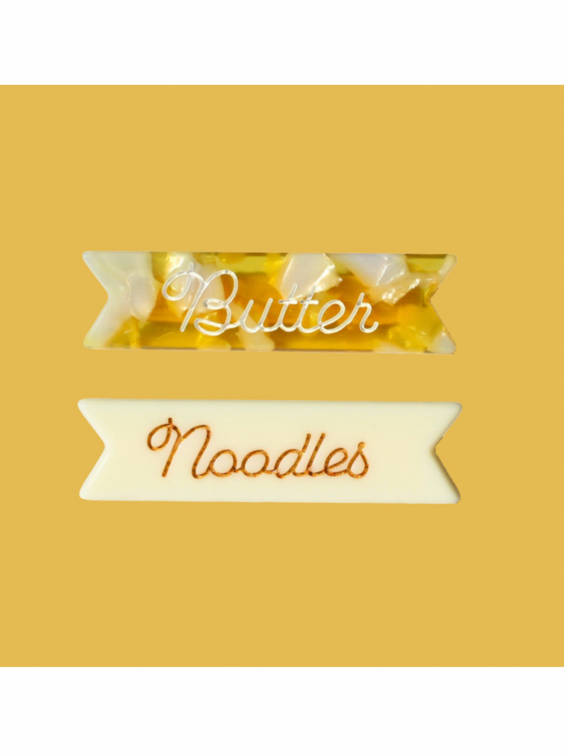 Eugenia Butter & Noodles Hair Clips