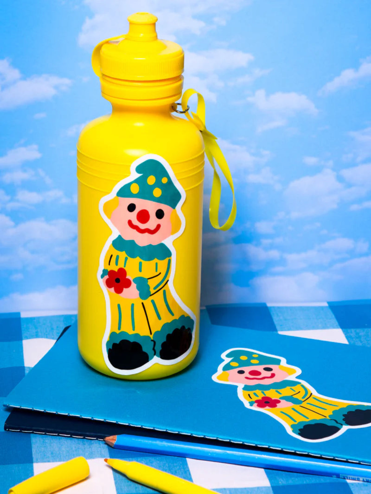 Flower The Clown Sticker