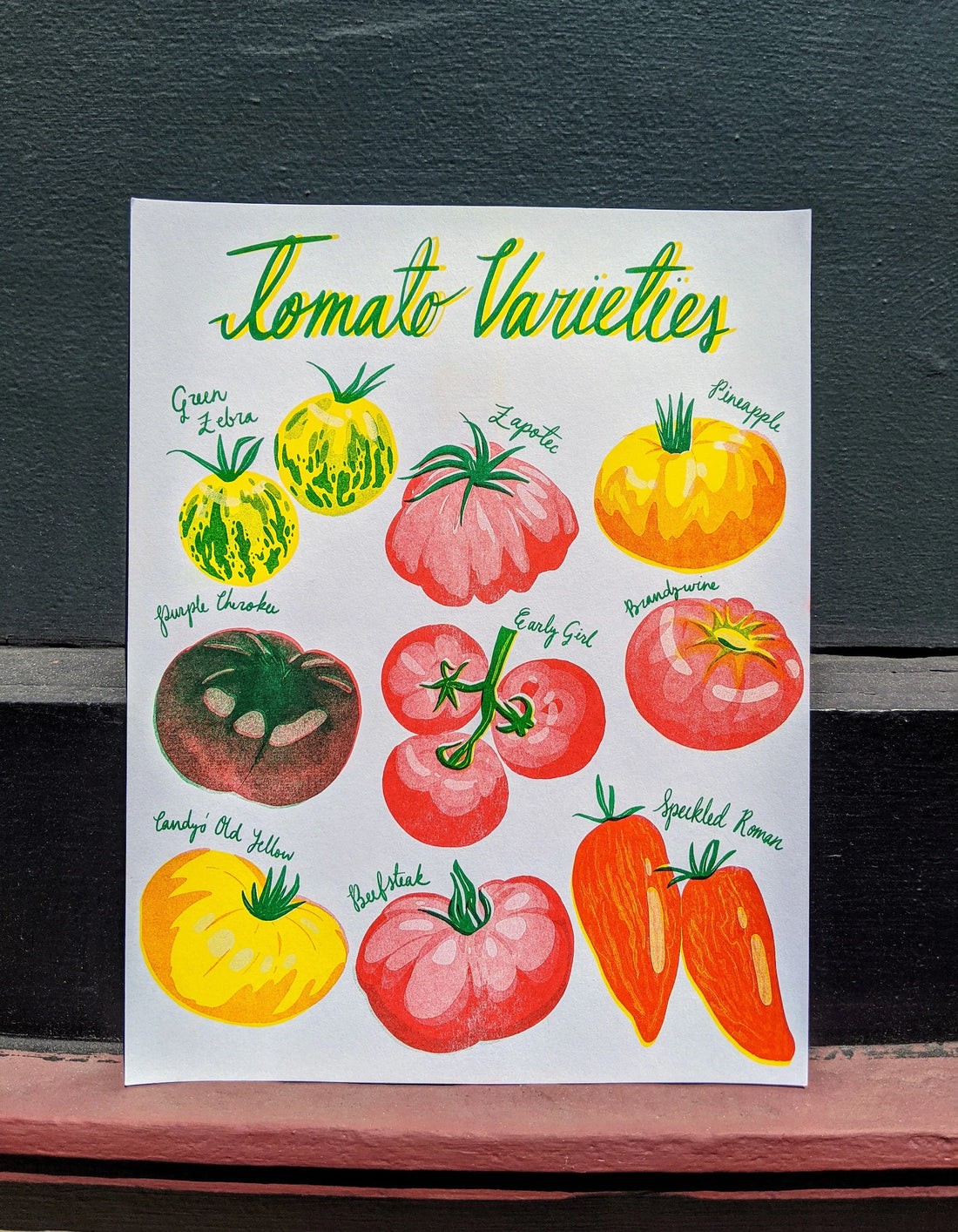 Tomato Varieties Print