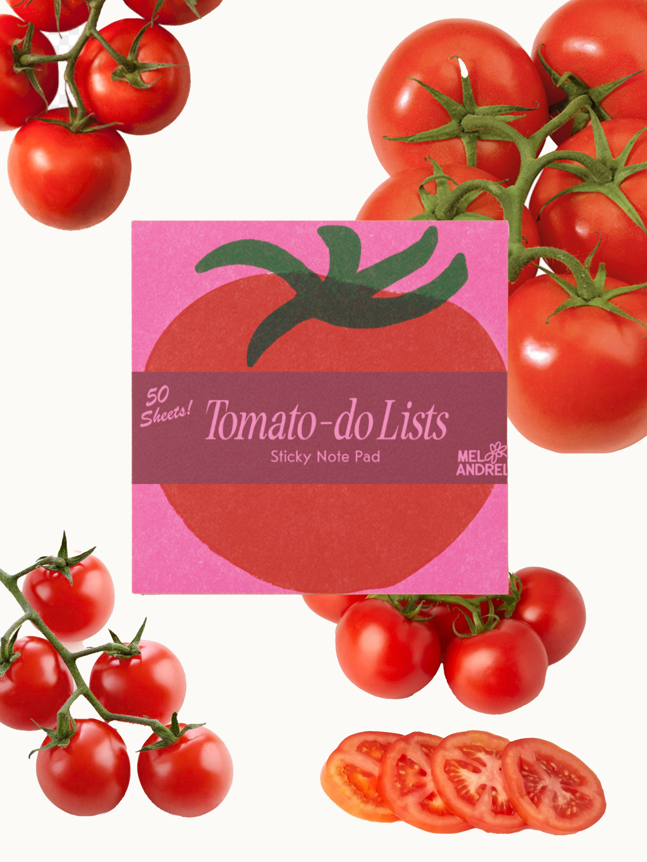 Tomato Sticky Notes