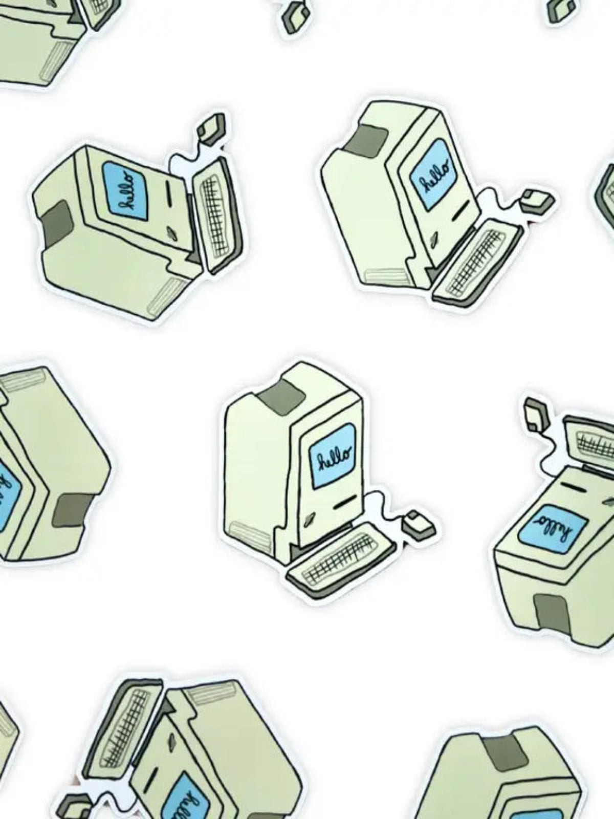 Apple Macintosh Sticker