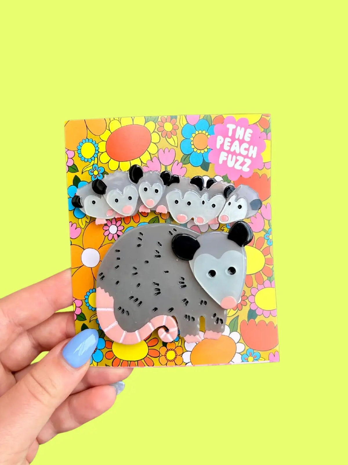 Possum Family Clip Set