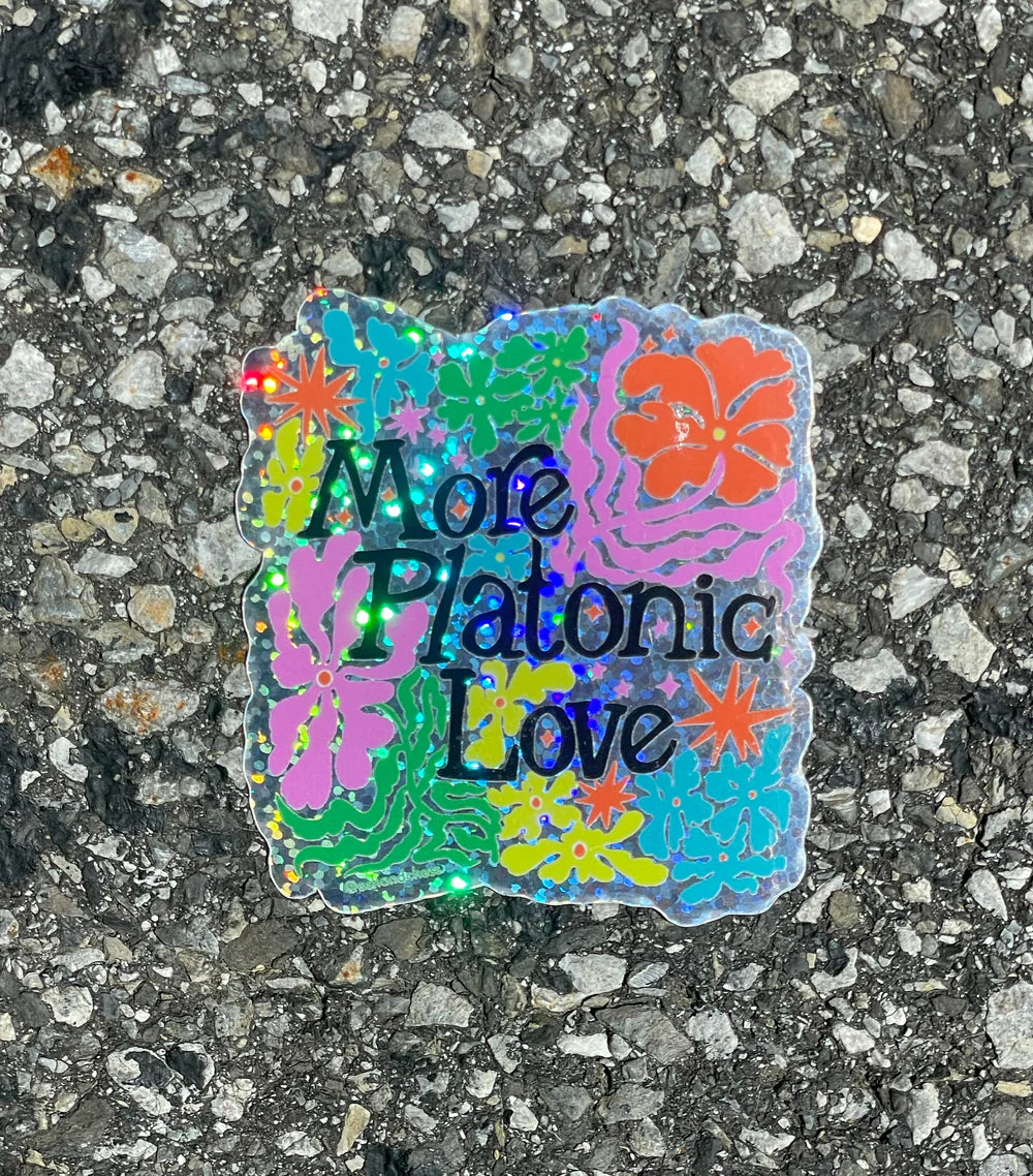 More Platonic Love Sticker
