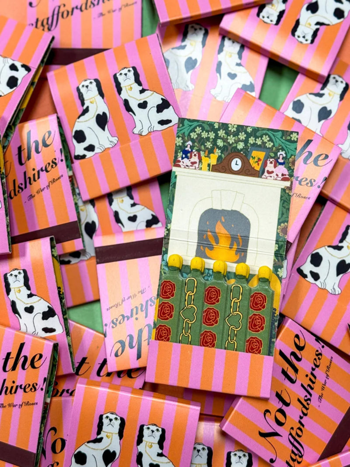 Not The Staffordshires! Matchbook