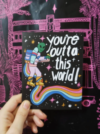 Outta This World Card