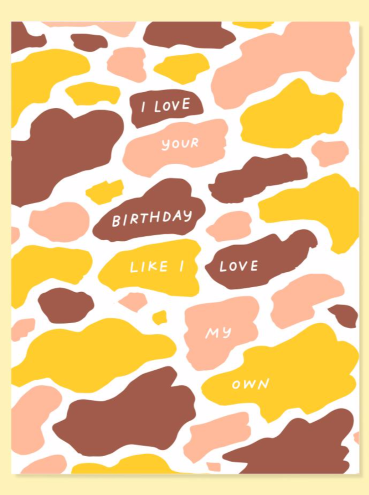 Love Your Birthday Card