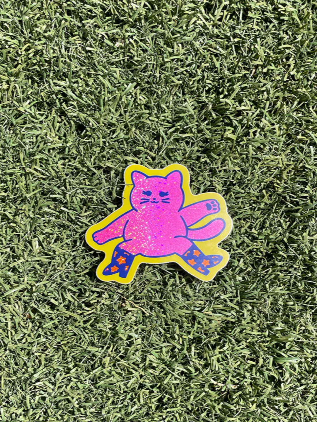 Salad Days Dancing Cat Sticker