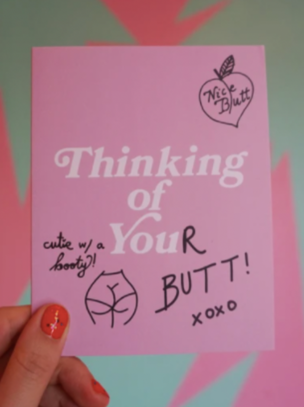 Thinking of Your Butt Card