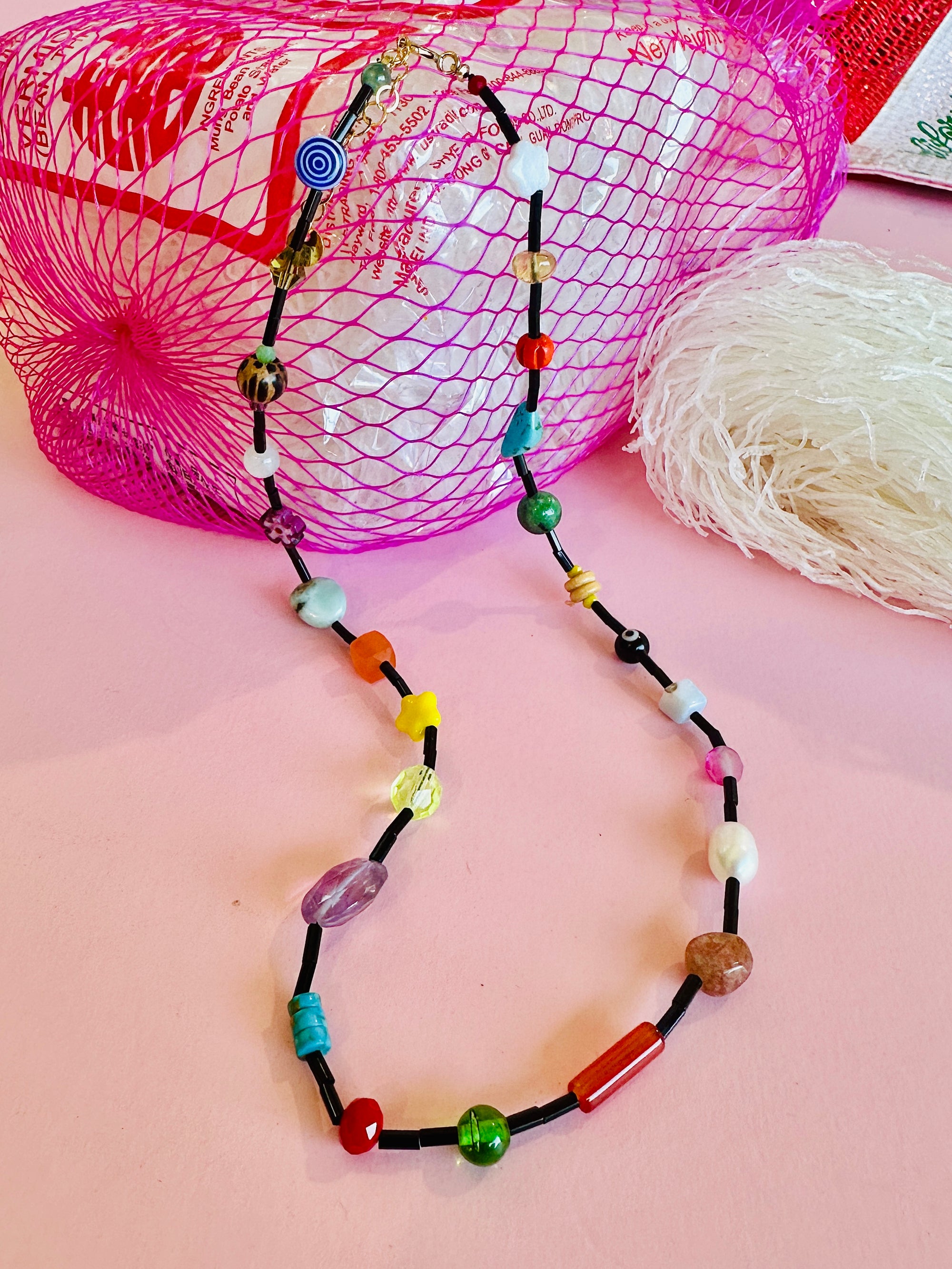 Jambalaya Necklace - Black