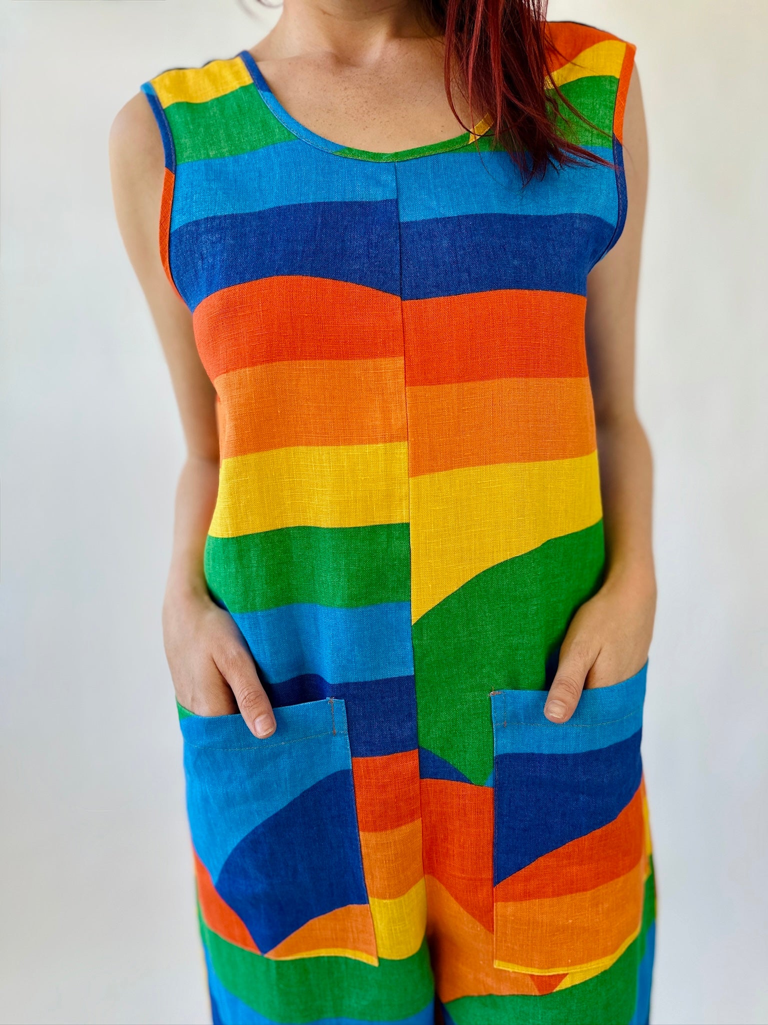 Linen Garden Suit Sunset Valley