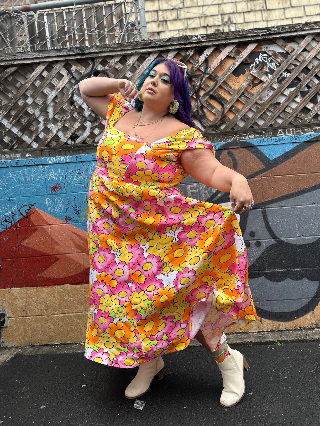 Linen Princess Dress Sunny Side Up