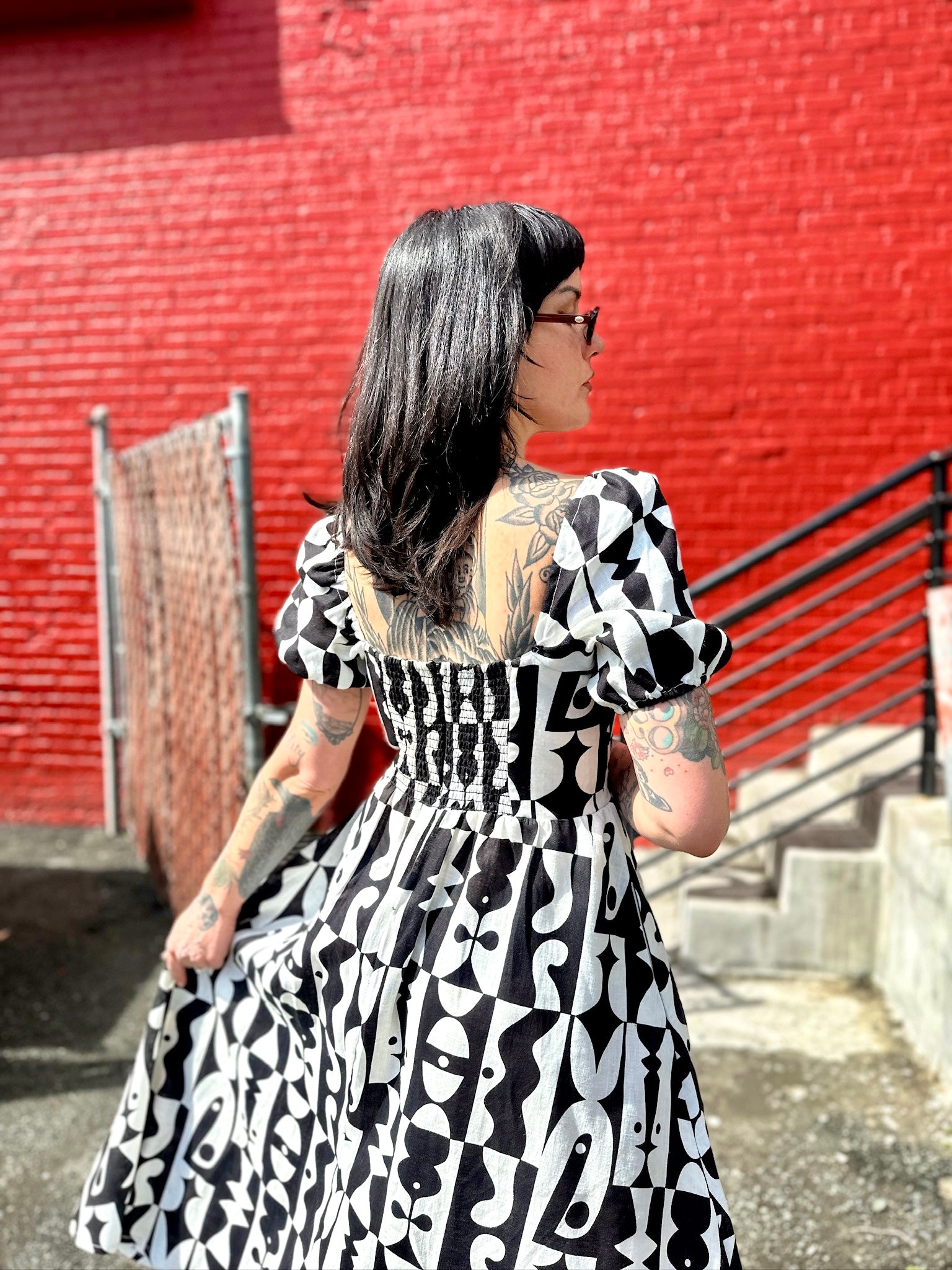 Linen Princess Dress Illusions