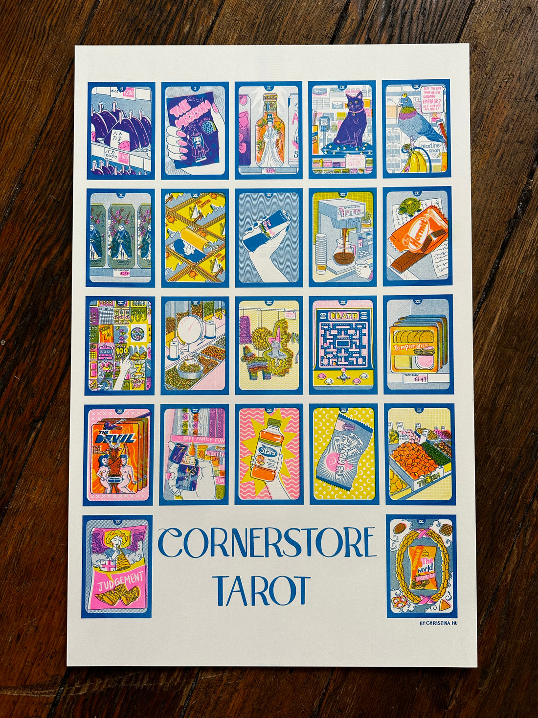 Cosmic Cornerstore Tarot Print