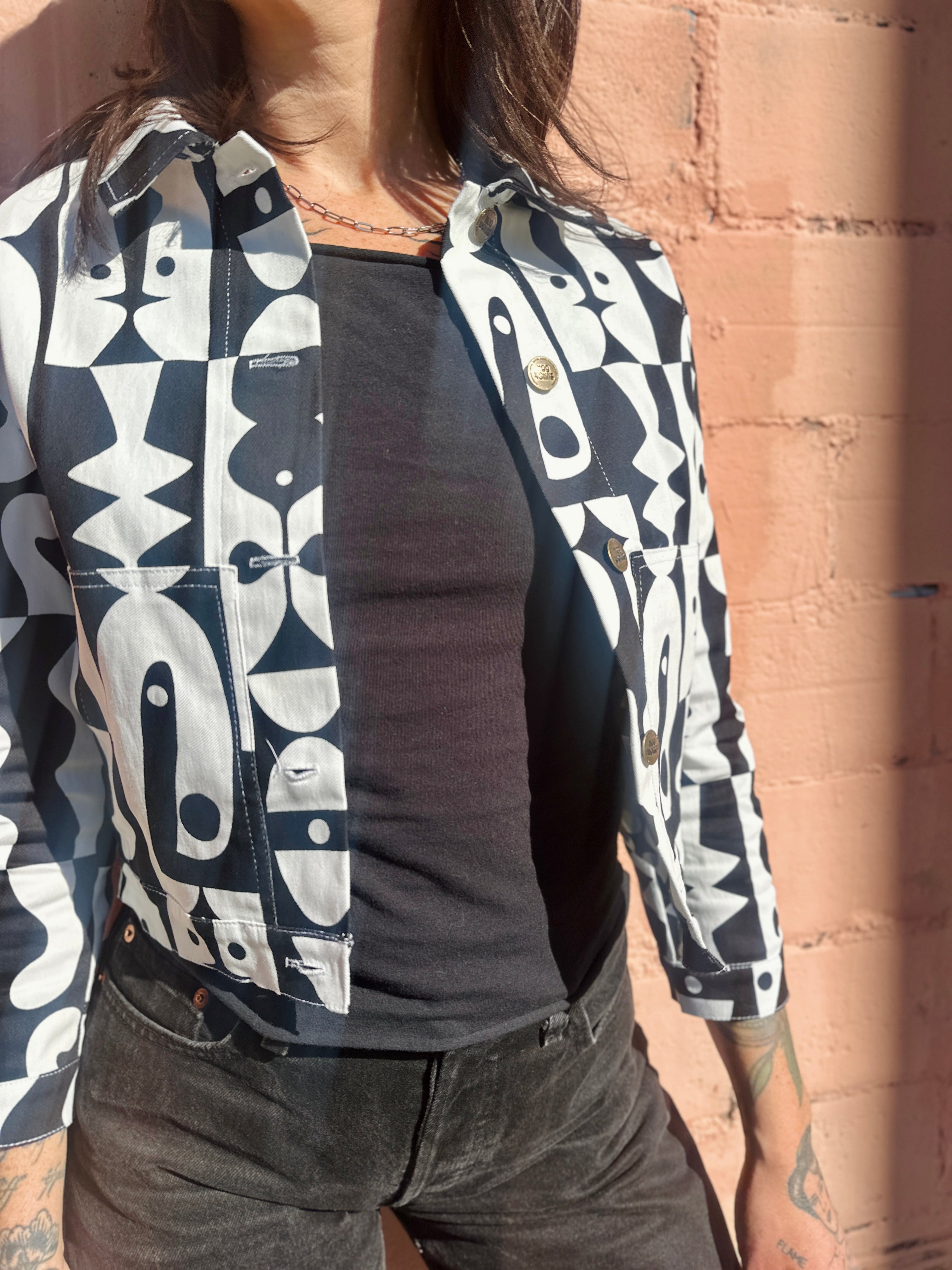 Twill Shorty Jacket Illusions