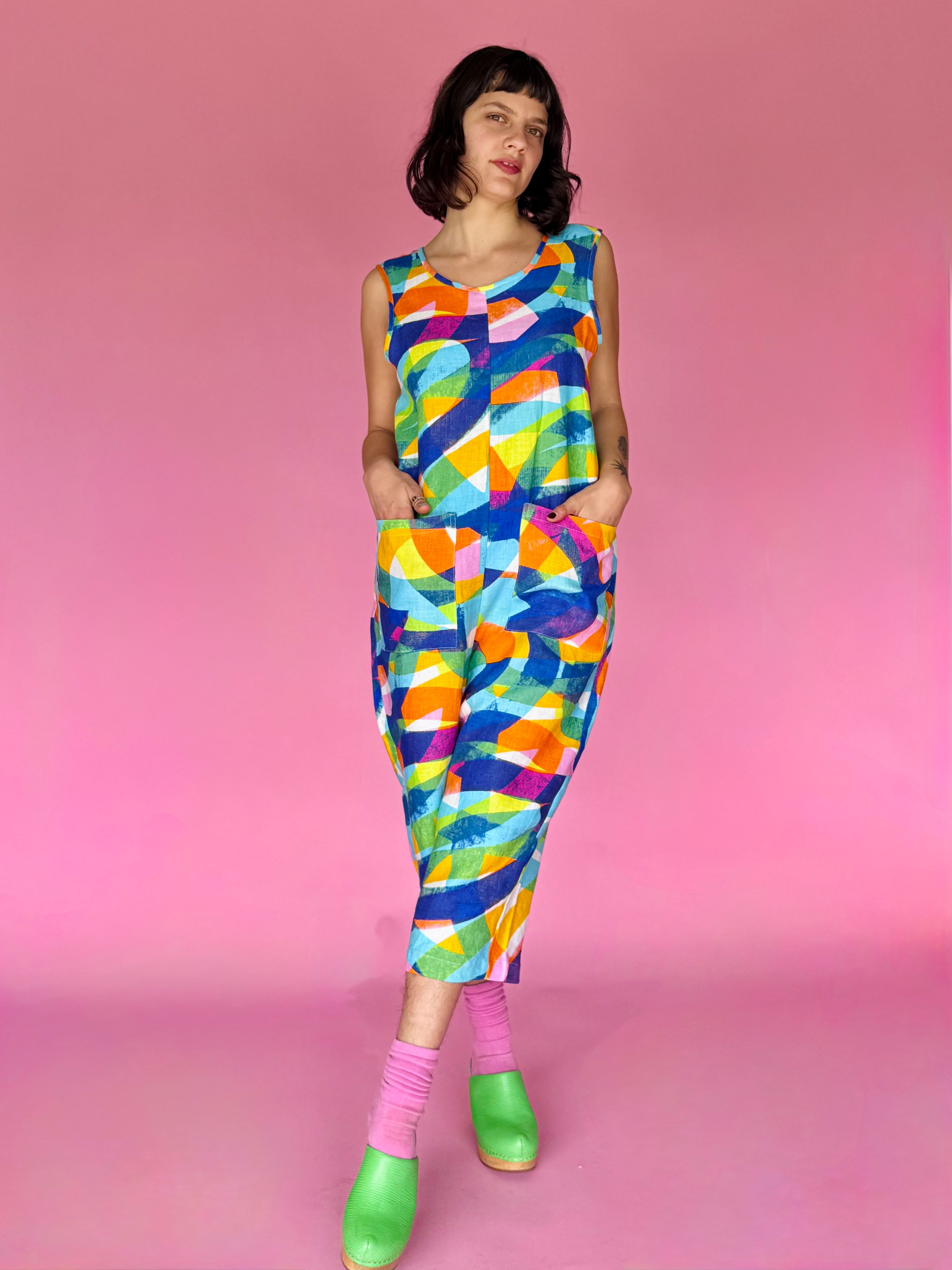 Linen Garden Suit Heatwave